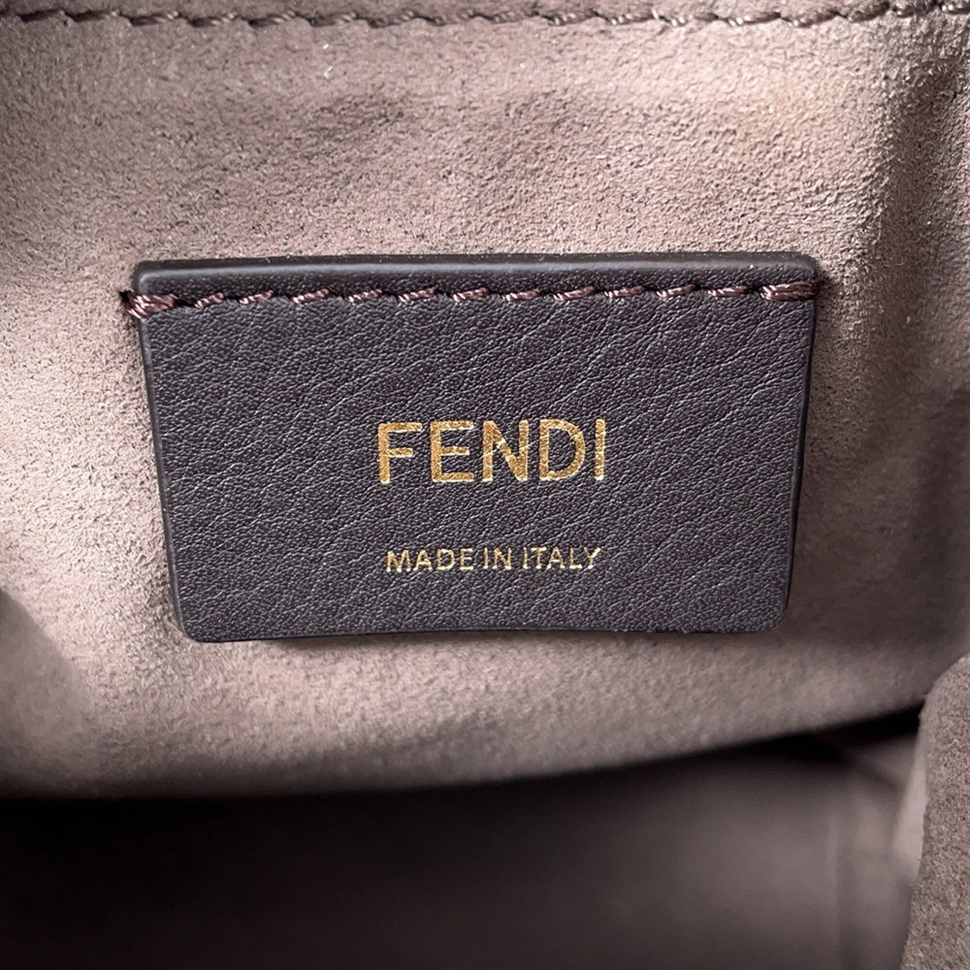 Fendi Shoulder Bag Montresor Mini Mouton 8BS010 FENDI Handbag 2-way — Like New