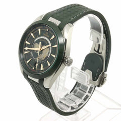 Omega Seamaster Aqua Terra GMT Worldtimer Master Co-Axial 220 32 43 22 10 001 Men's Watch Date Green Automatic — Like New