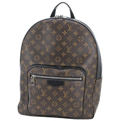 Louis Vuitton Josh Backpack M41530 Monogram Macassar Men's/Women's T6173 — Like New