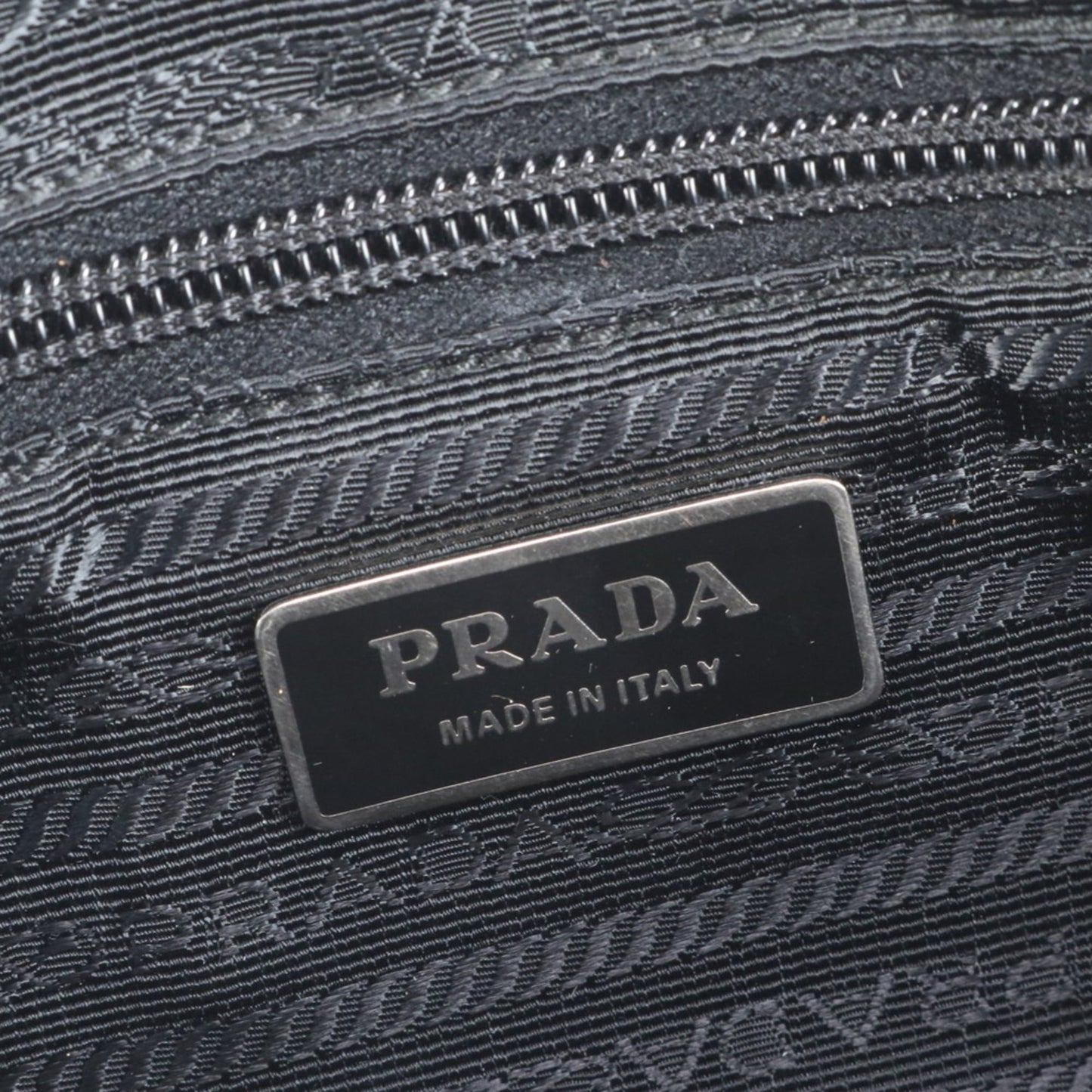 Prada Tessuto Nylon Triangle Logo Leather Shoulder Messenger Bag for Men