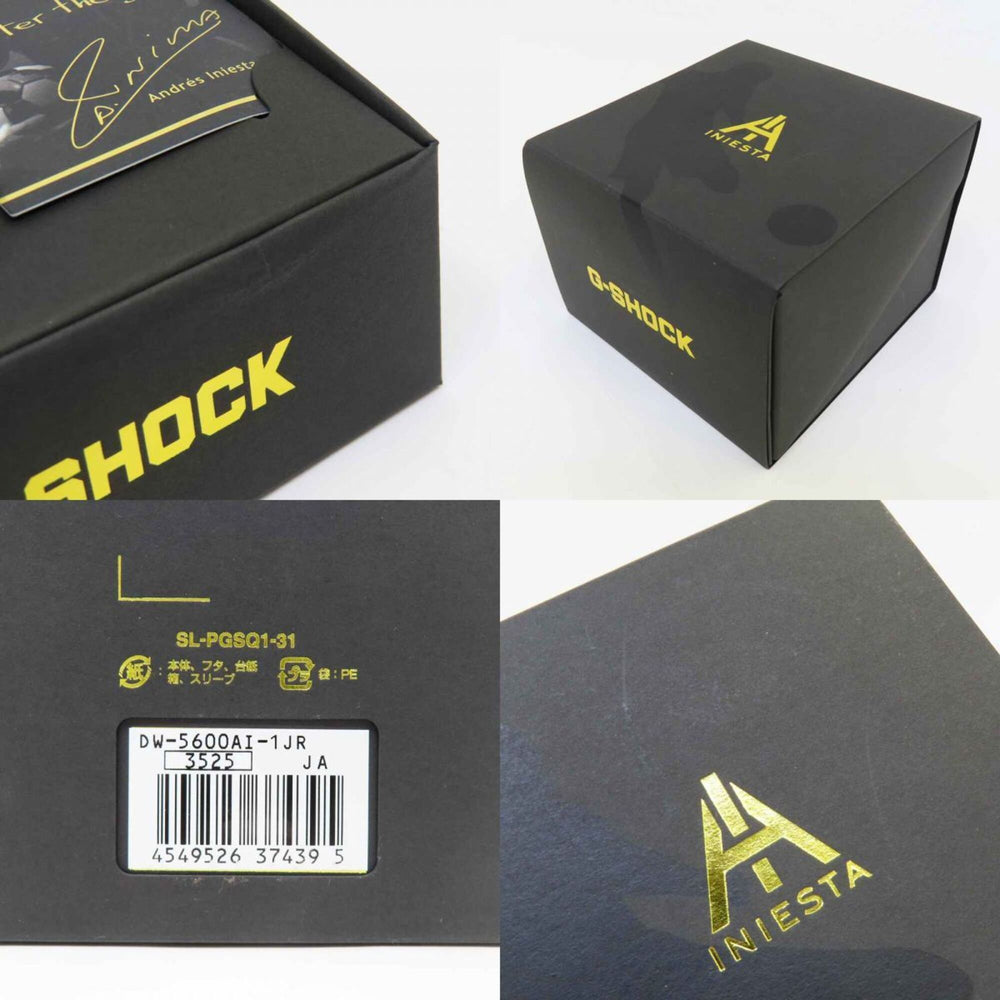 CASIO G-SHOCK Andres Iniesta Signature Model DW-5600AI-1JR Quartz Wristwatch — Good