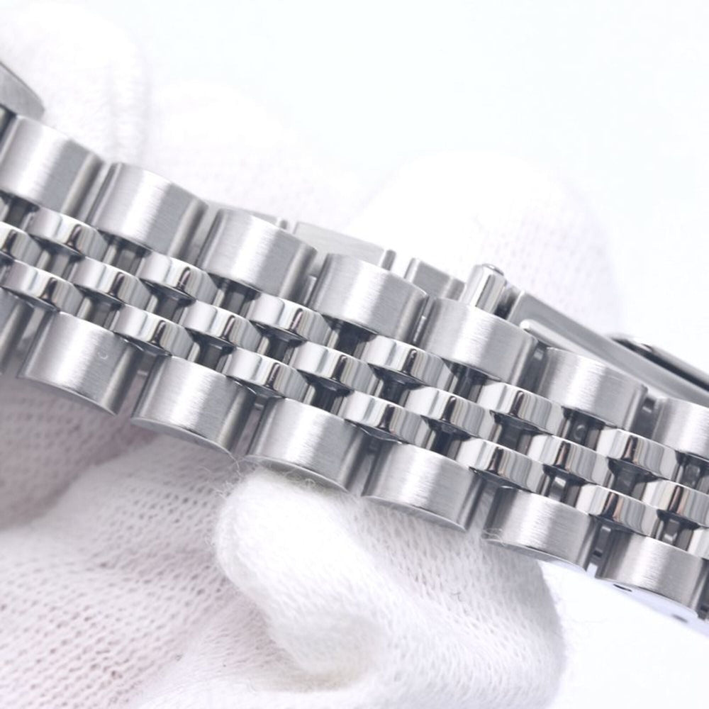 ROLEX Datejust Sapphire 2P 79174 Women's Watch 18K White Gold x Stainless Steel 40301 — Like New