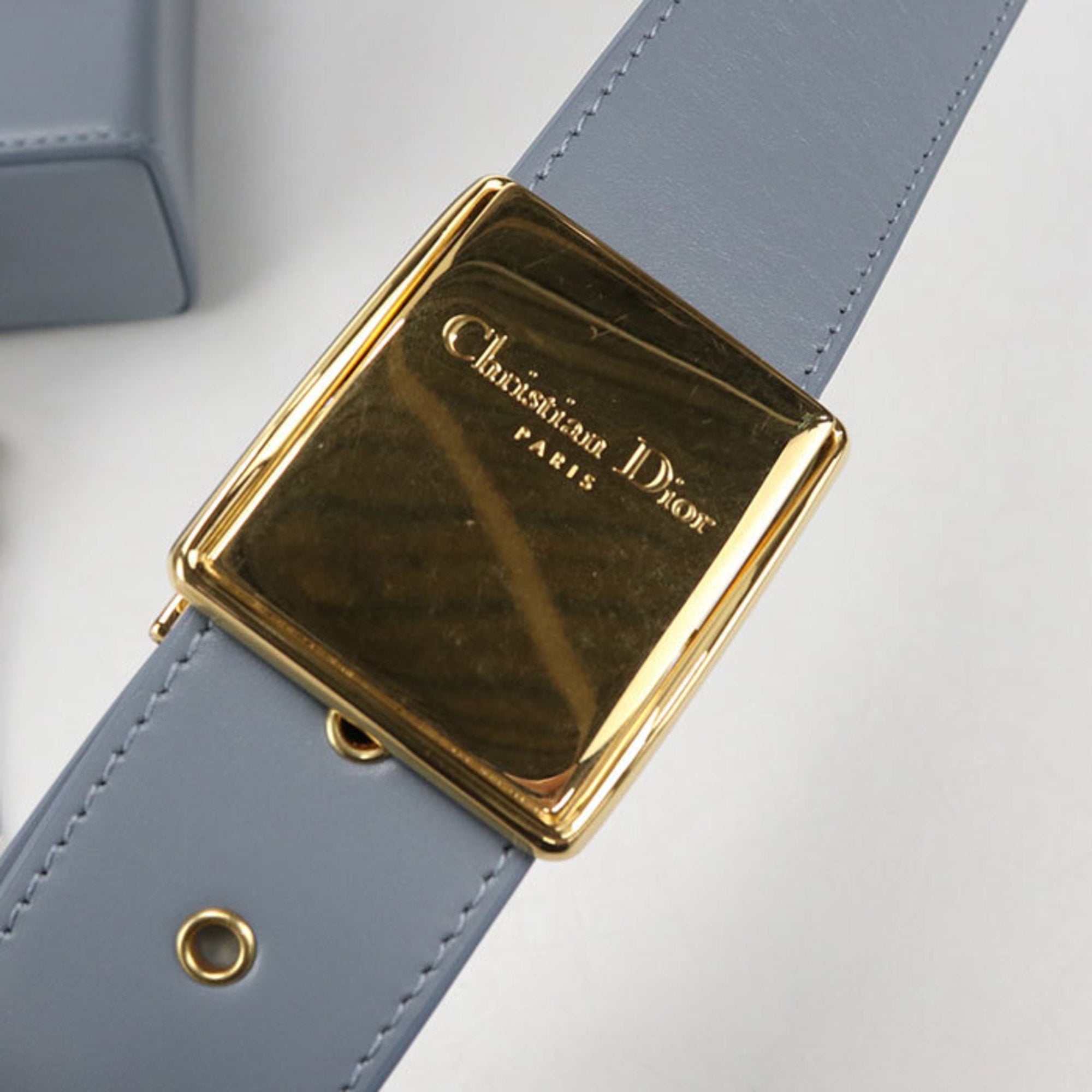 Christian Dior DIOR Dior Crossbody Shoulder Bag, Box 30 Montaigne, Women's, Blue — Like New