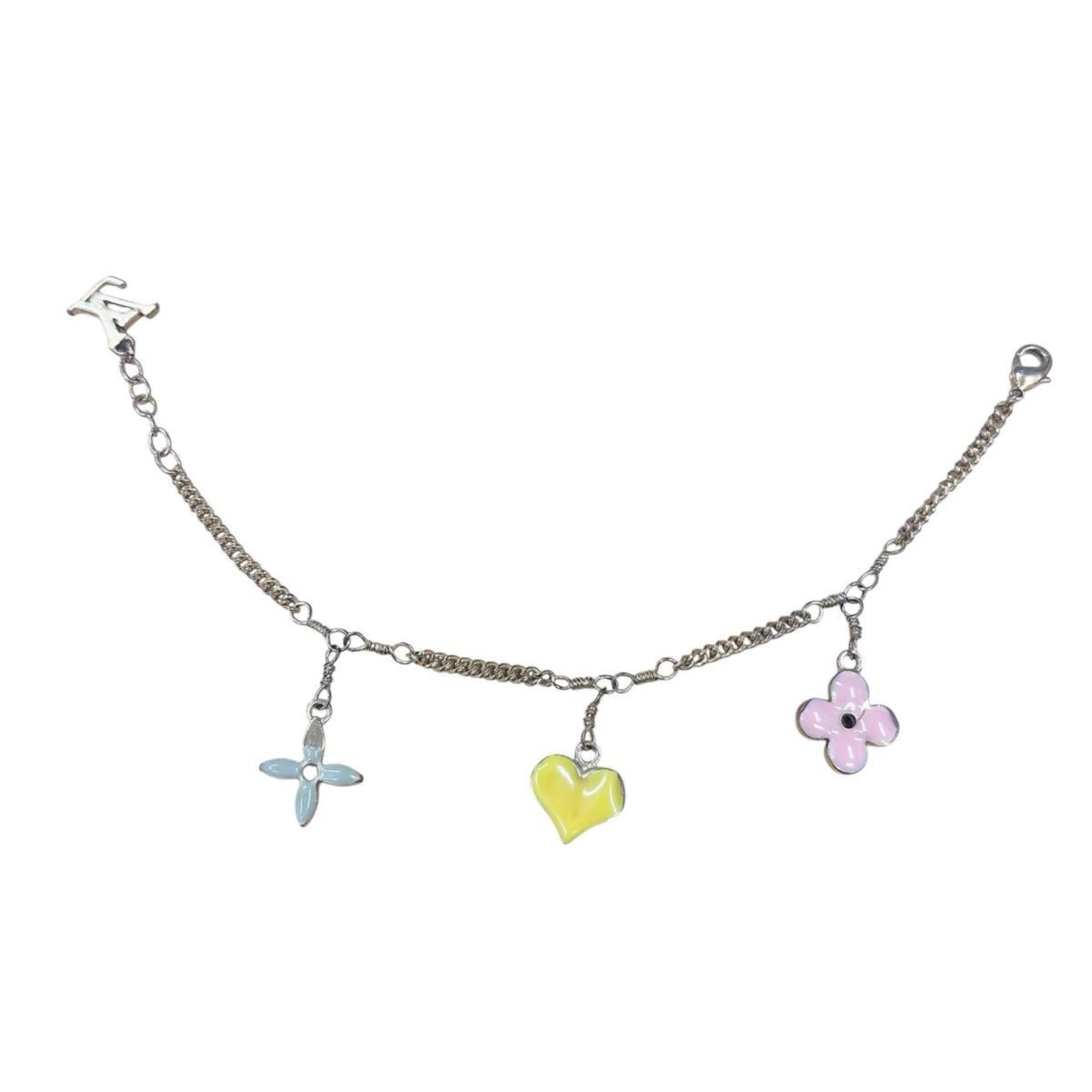 Louis Vuitton Sweet Monogram Bracelet GP M65477 Gold