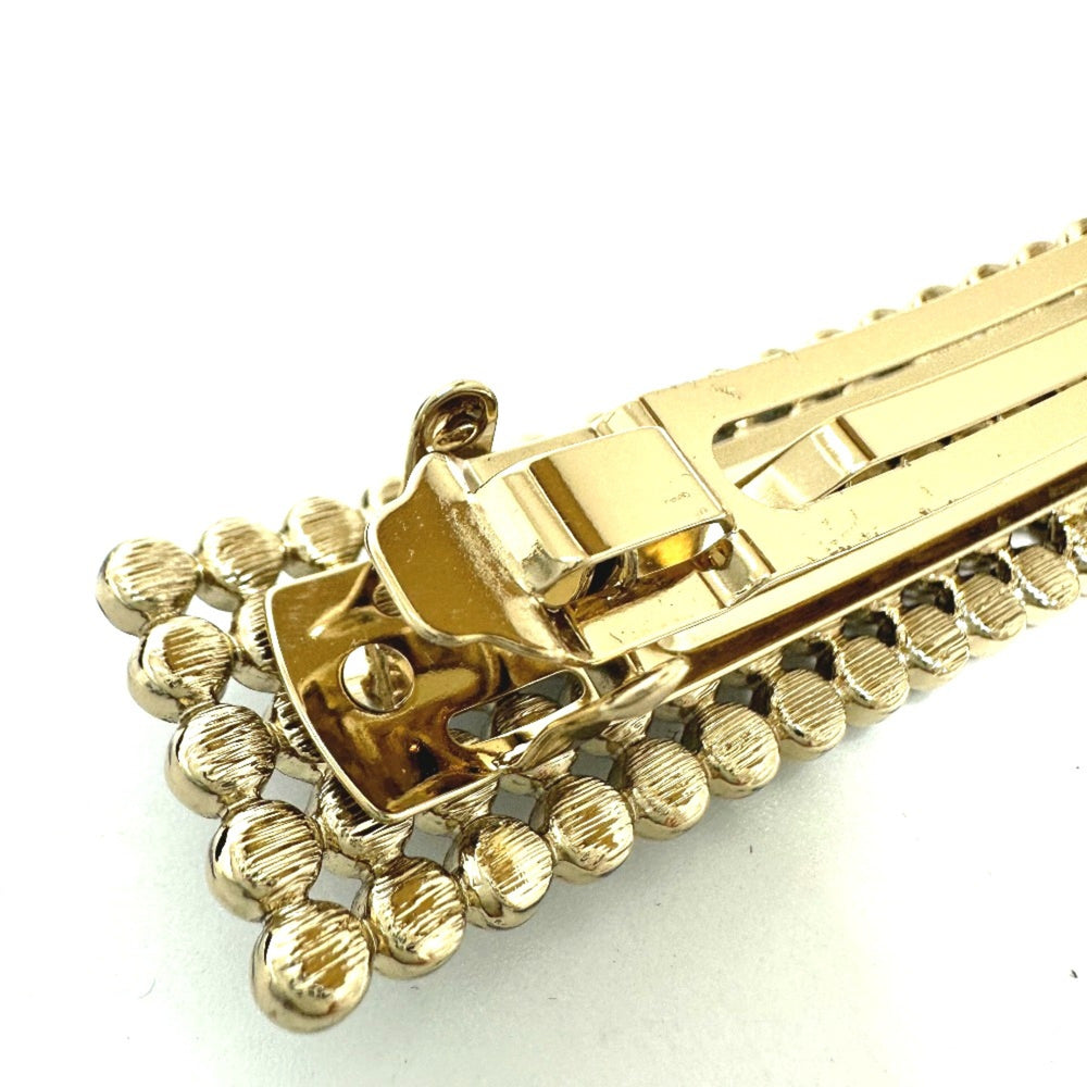 Chanel logo hair accessory Valletta Gold — Like New