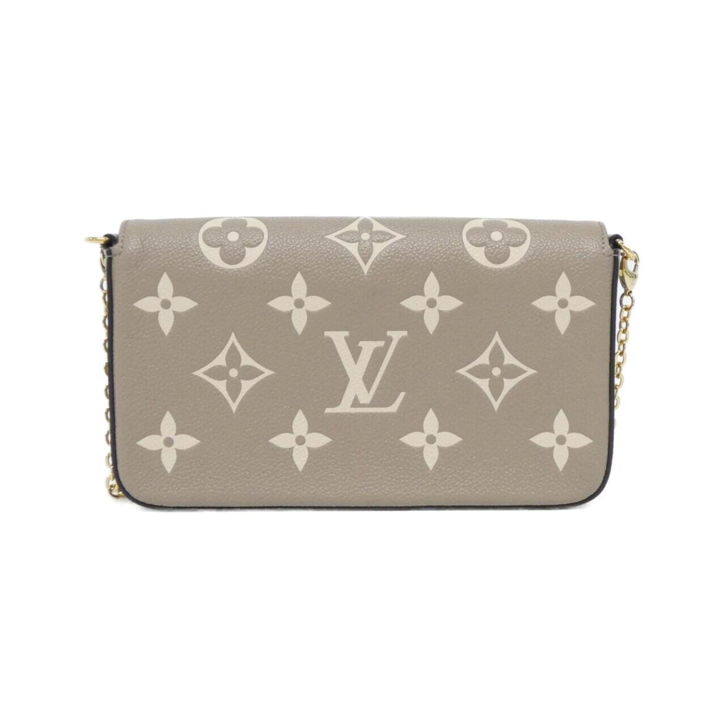 Louis Vuitton Two-Tone Monogram Empreinte Pochette Felicie M82610 Shoulder Bag
