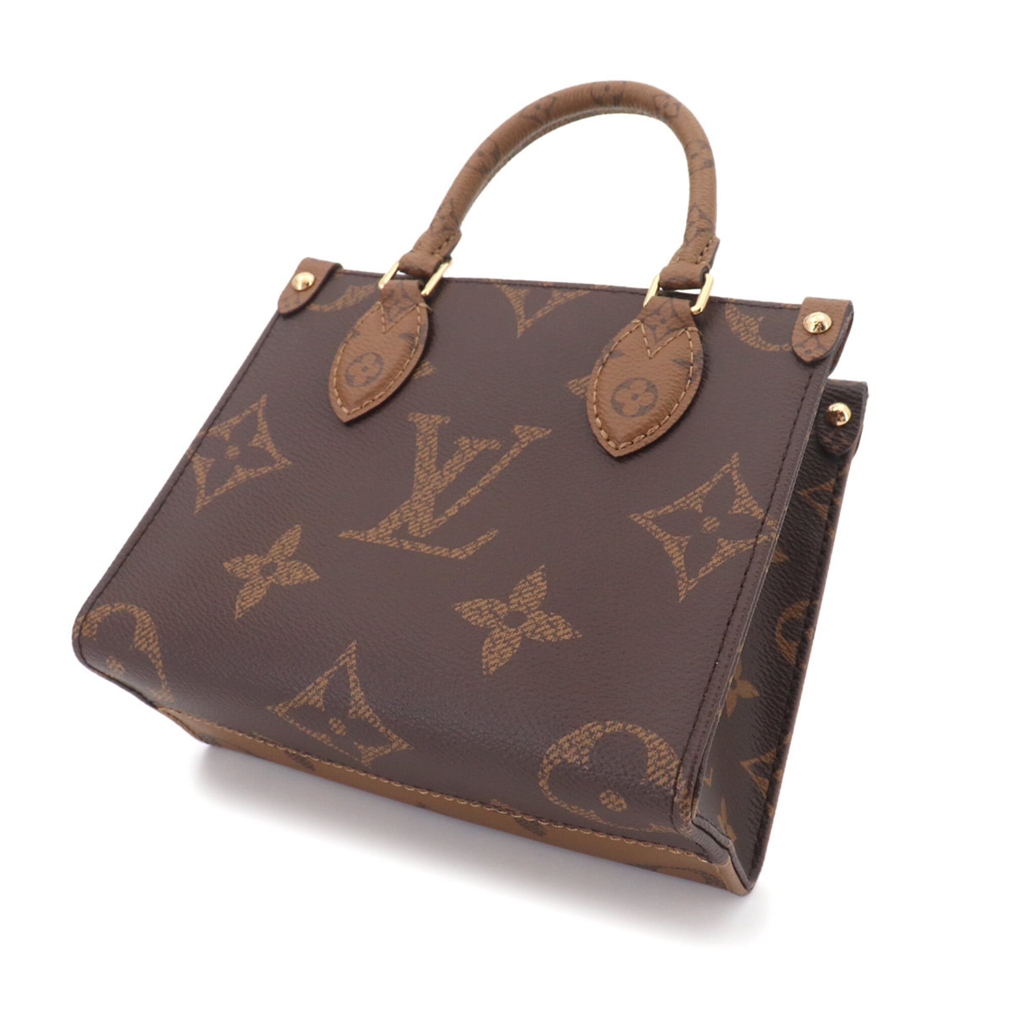 Louis Vuitton OnTheGo BB Monogram Giant Reverse 2-way Hand/Shoulder Handbag M46839 RFID — New - Store Return