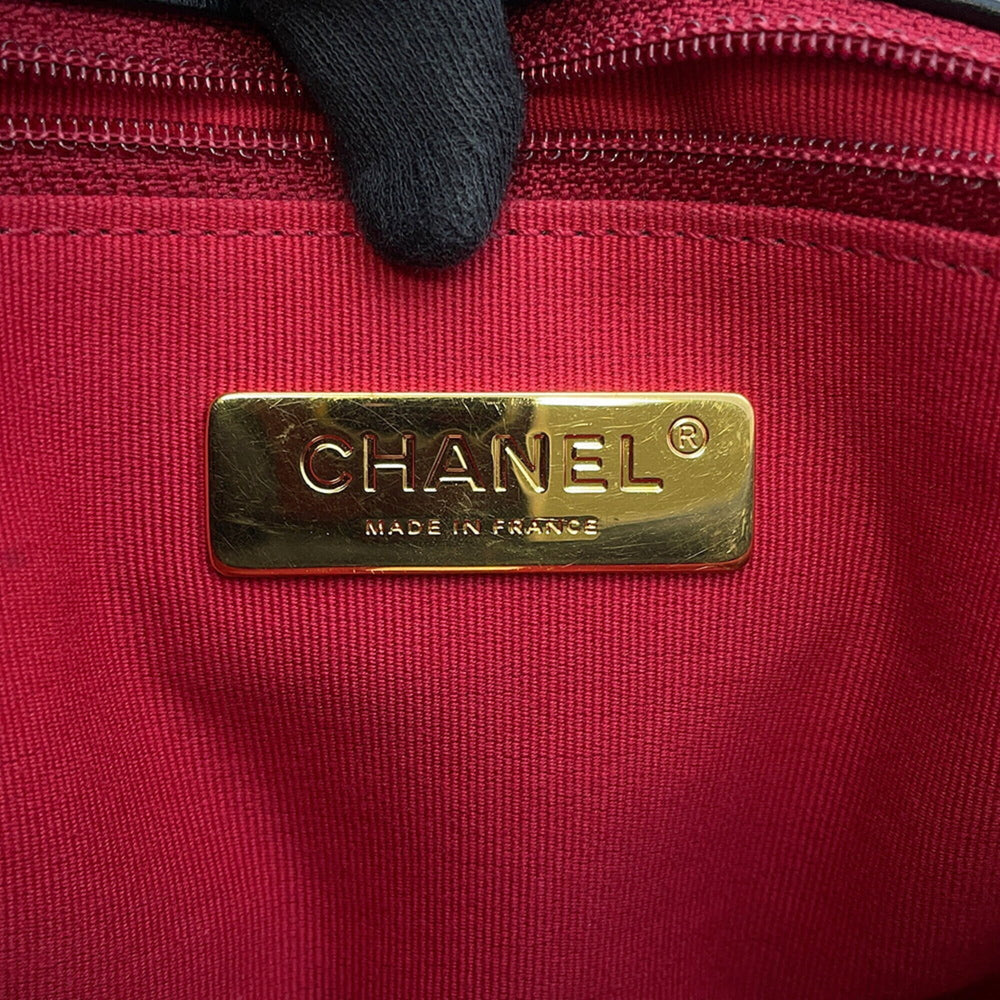 Chanel Chain Shoulder Bag CHANEL19 Flap Coco Mark Lambskin AS1160 CHANEL Black 19 Handbag Women's — Like New