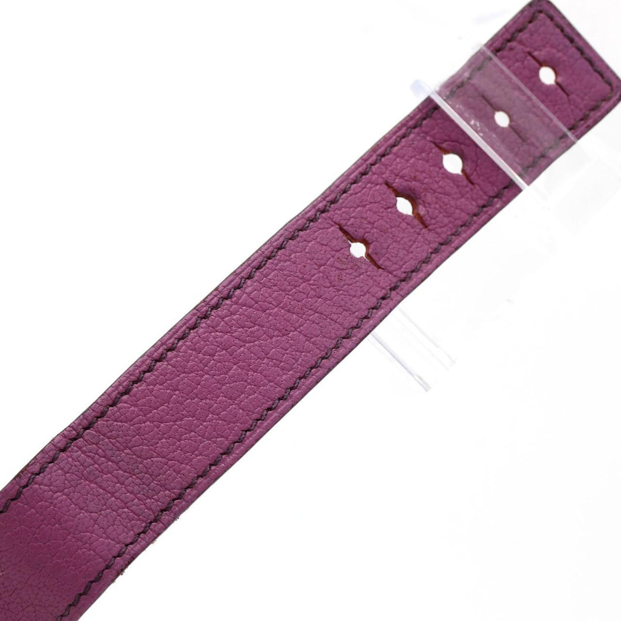 Hermes Barenia Ronde BR1.210 SS Quartz Watch — Good
