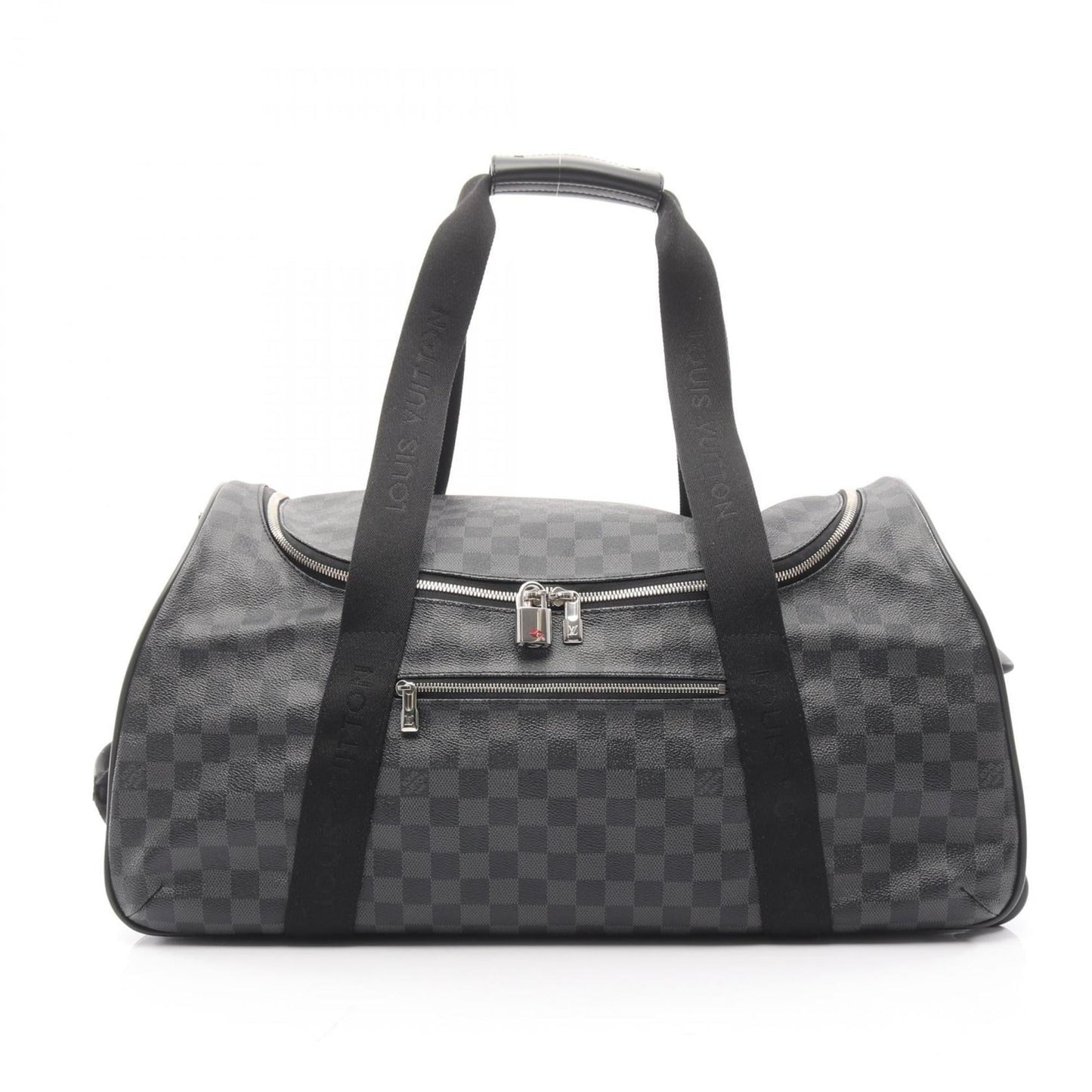 Louis Vuitton Neo Eole 55 Carry-On Bag, Coated Canvas with Damier Graphite, Men's, Black, N23000