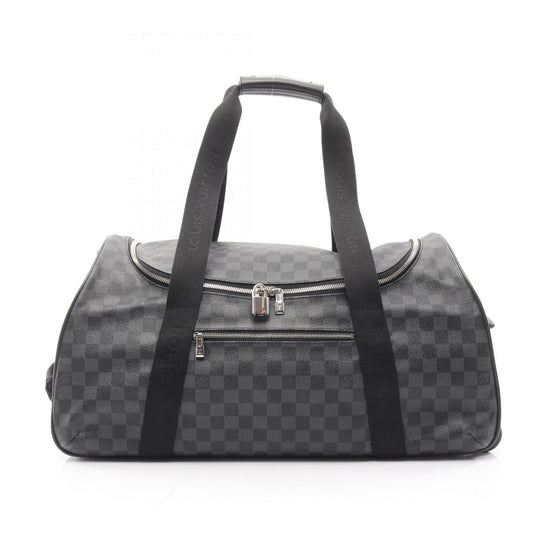 Louis Vuitton Neo Eole 55 Carry-On Bag, Coated Canvas with Damier Graphite, Men's, Black, N23000