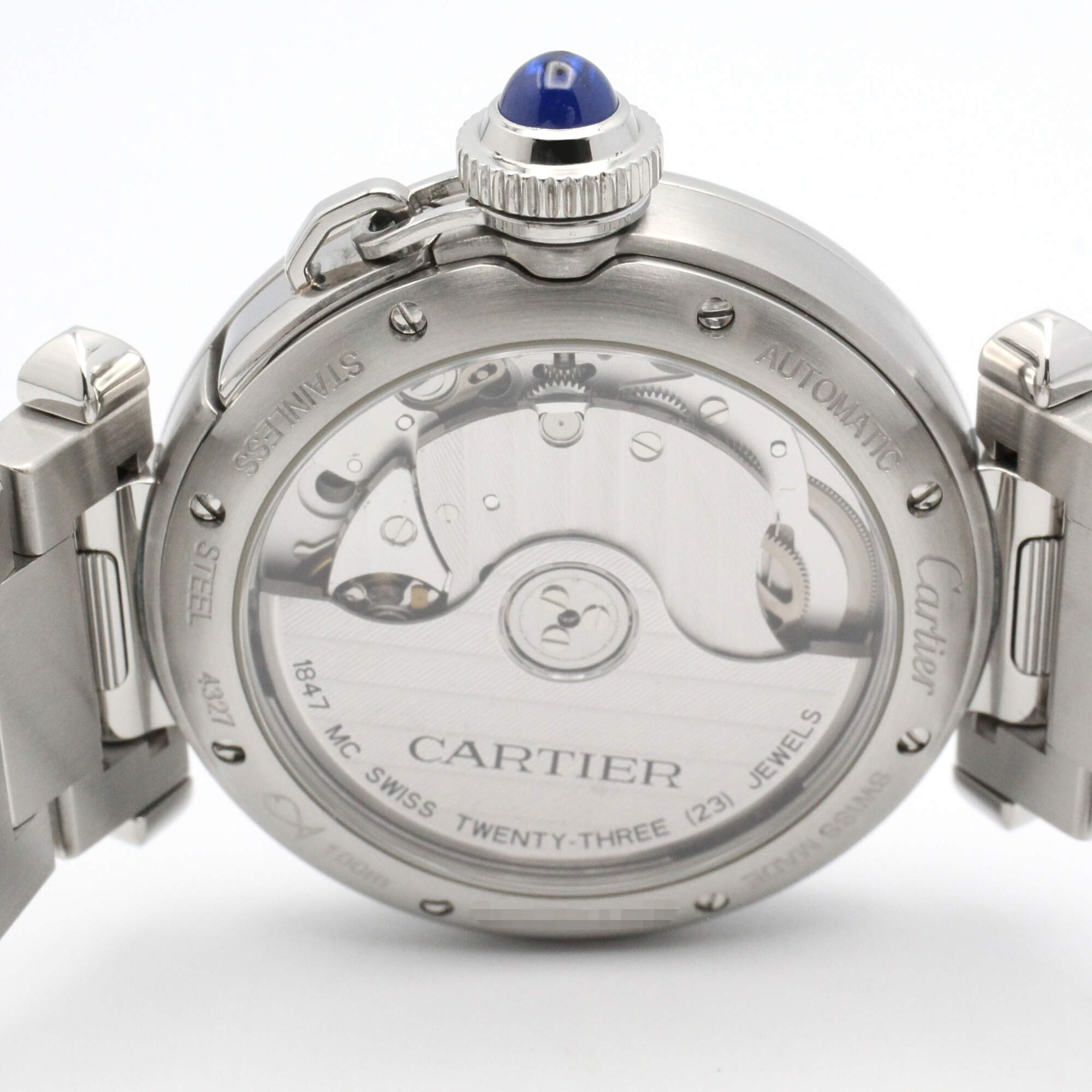 Cartier Pasha de Boys' Watch, Stainless Steel, Silver Tone, WSPA0013 — Very Good