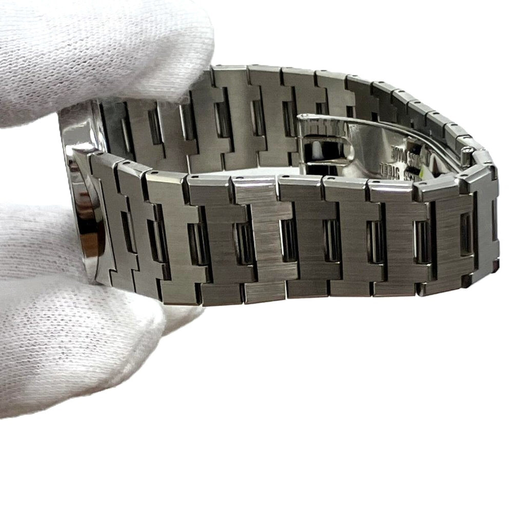 Bvlgari watch, total weight 78.8g, stainless steel, quartz movement, black dial, BB33SSD — Very Good