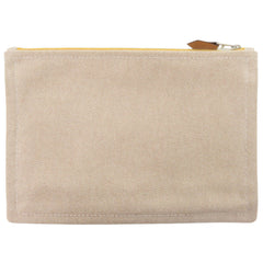 Hermes Like new Hermès New Yachting PM cotton beige pouch 0158 — Like New