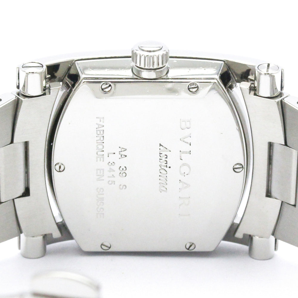 BVLGARI Assioma Stainless Steel Quartz Unisex Watch AA39S Polished — Very Good