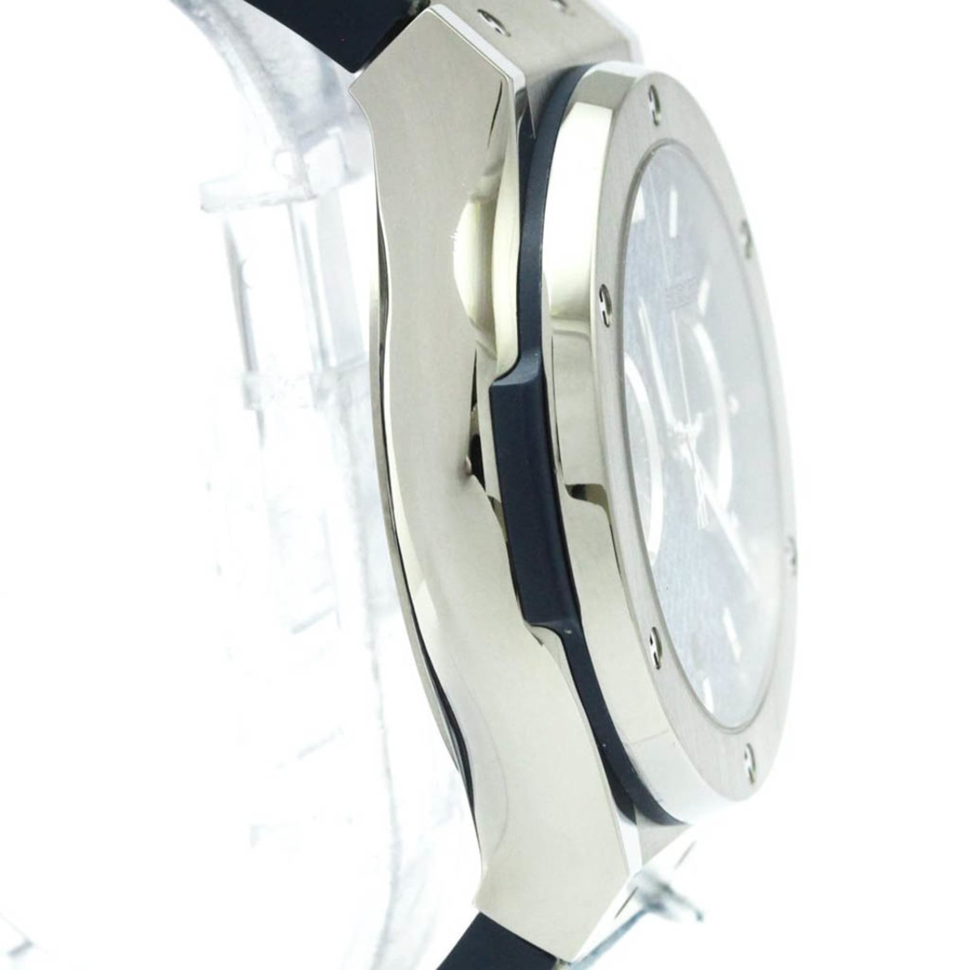 HUBLOT Classic Fusion Jeans Mens Watch 521.NX.2770.NR Polished — Very Good