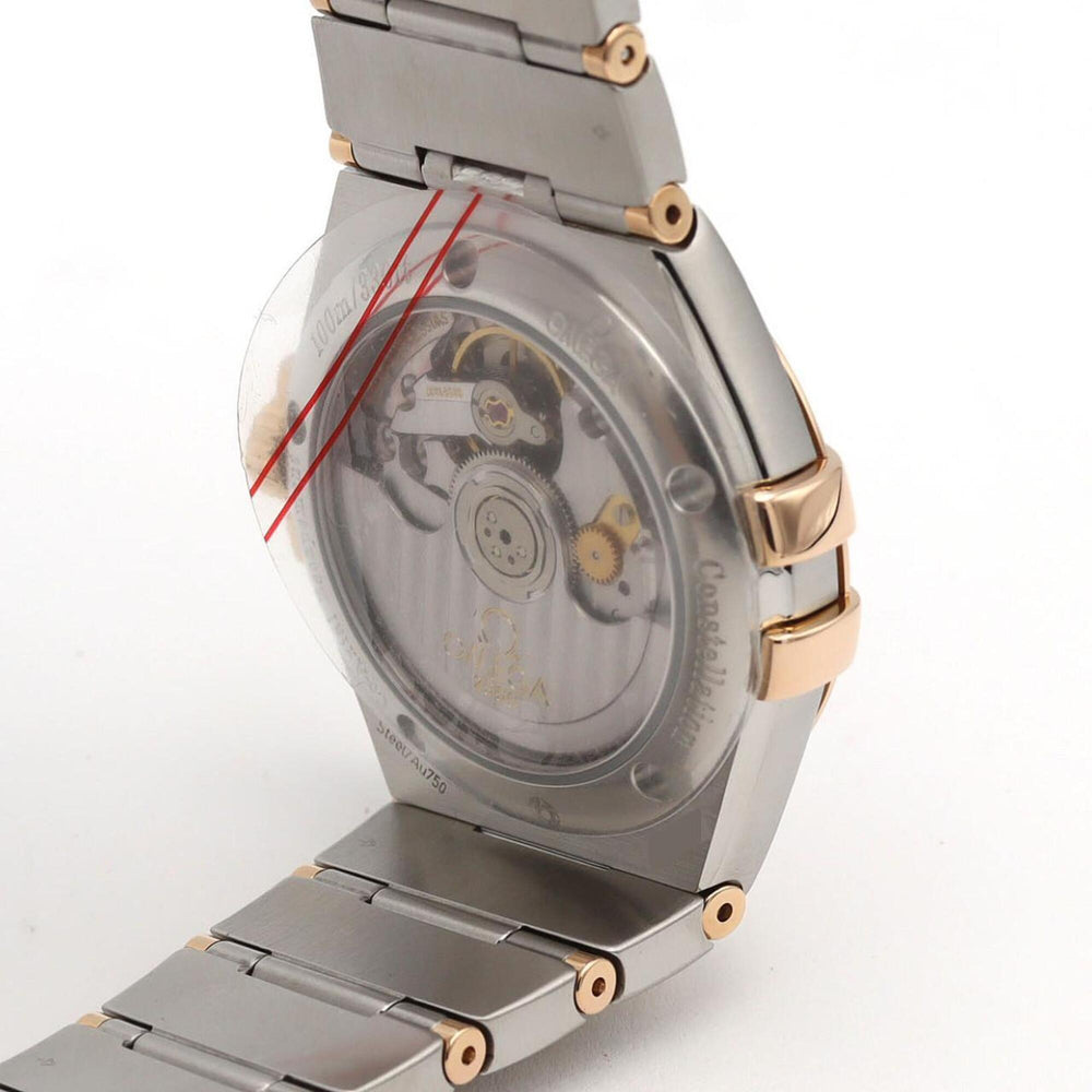 Omega Constellation Brushed RG Combination 123.20.35.20.06.002 SSxPG Automatic Watch — Very Good