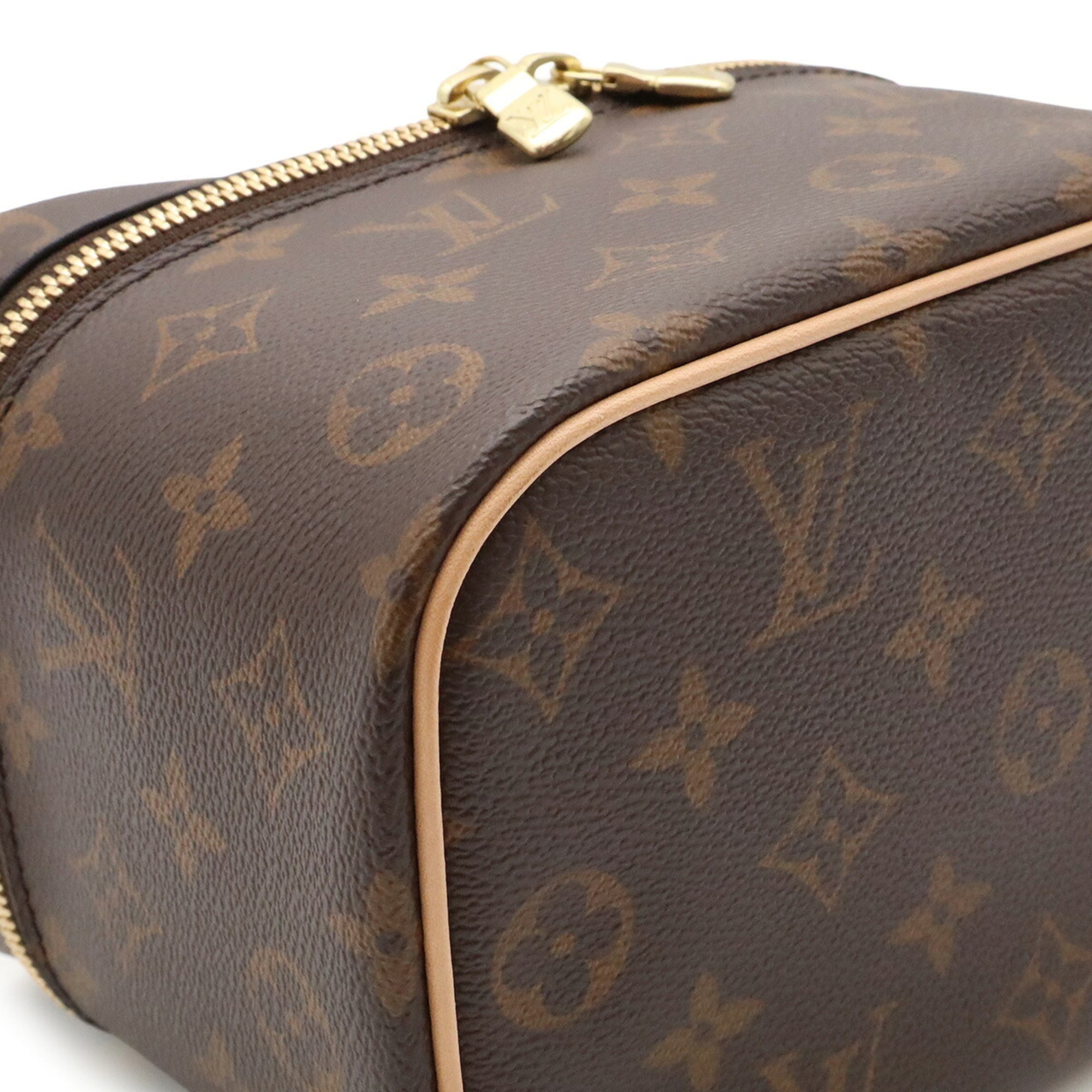 LOUIS VUITTON Louis Vuitton Monogram Nice Mini Handbag Pouch Makeup Box Travel Multi M44495 — Like New