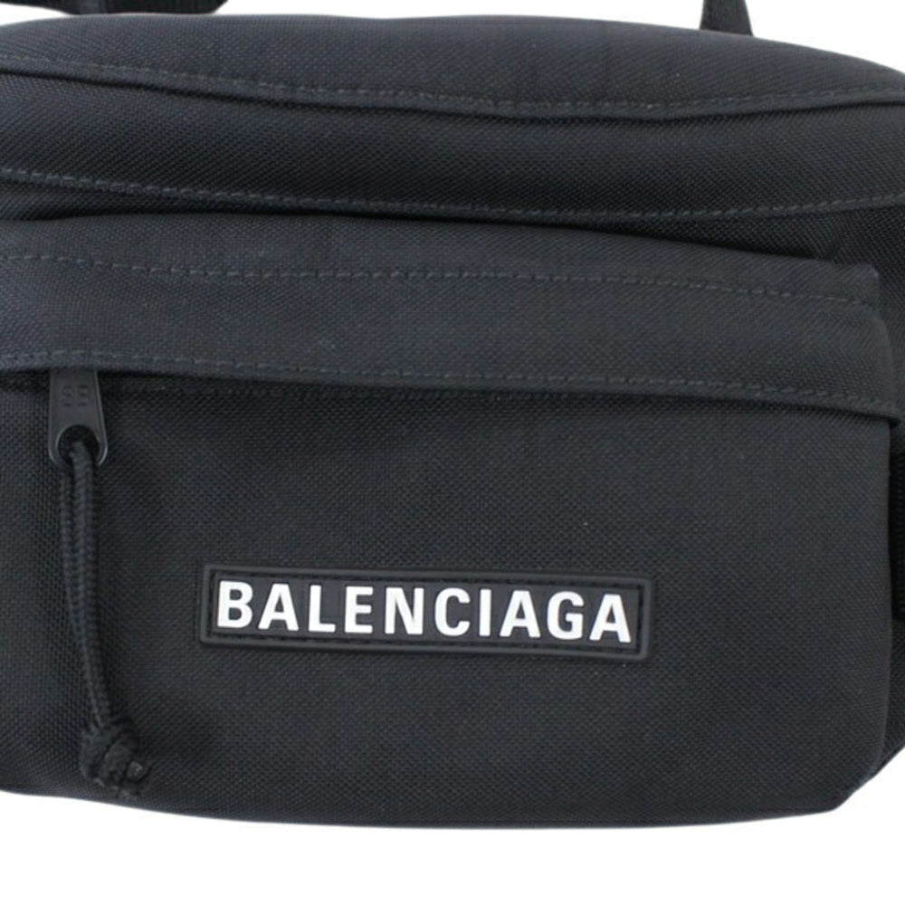 Balenciaga Body Bag Waist SKIWEAR Black Nylon Men's 770881 BALENCIAGA KM3048 — Like New