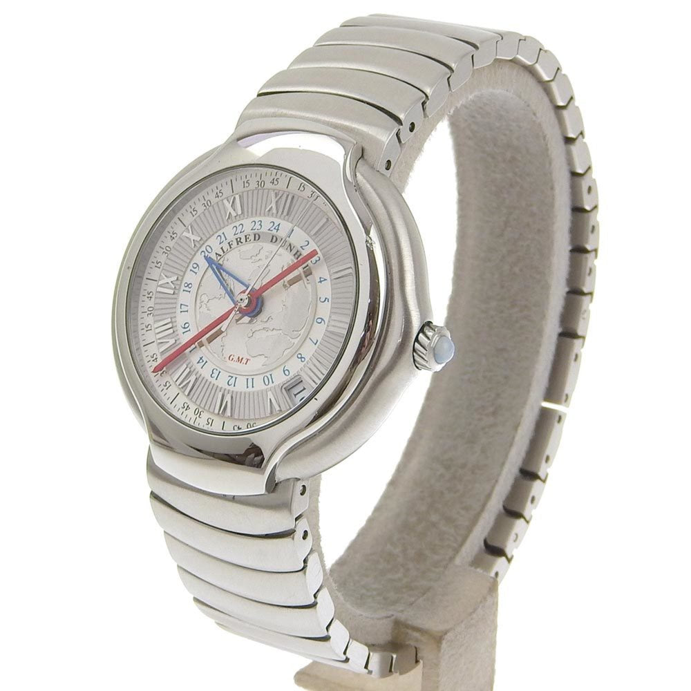 Dunhill Millennium GMT Watch 1844 Limited Edition BB8023 Stainless Steel Automatic White Dial Ladies I120224036 — Very Good