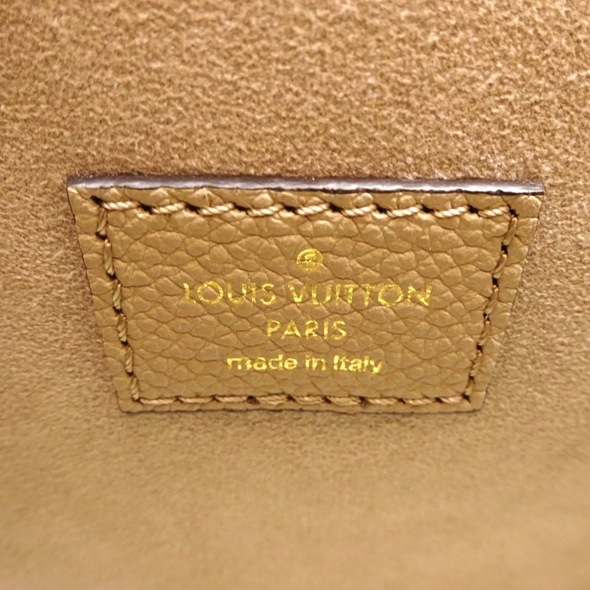 Louis Vuitton Monogram Empreinte OnTheGo PM Handbag M45779 Bicolor Tote Bag 2-way Shoulder LOUIS VUITTON — Like New