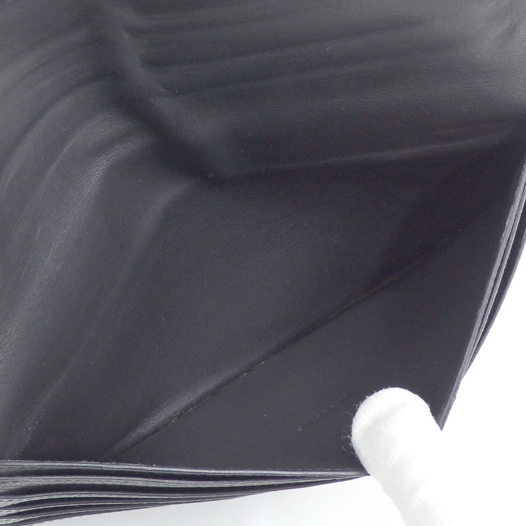 Hermes Hermès Dogon Long Bifold Wallet in Noir Black with Togo T Stamp, Made 2015, Leather, for Men and Women