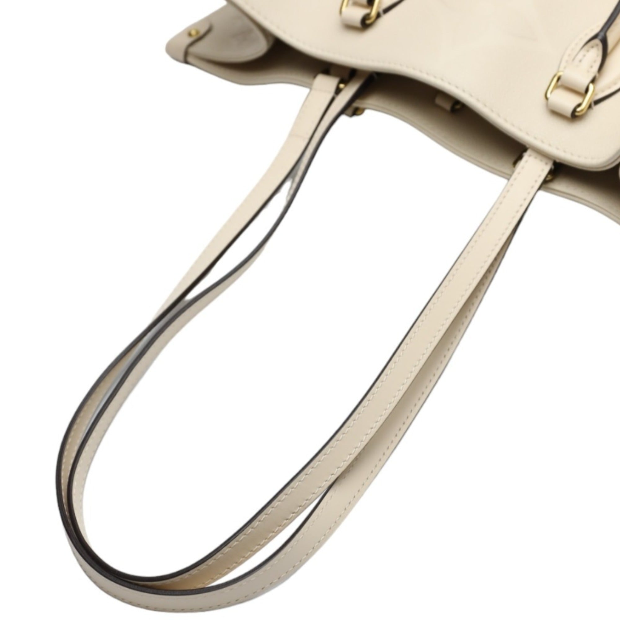 Louis Vuitton LOUIS VUITTON Tote Bag On the Go GM Monogram Shoulder Empreinte M45081 Beige LV — Like New