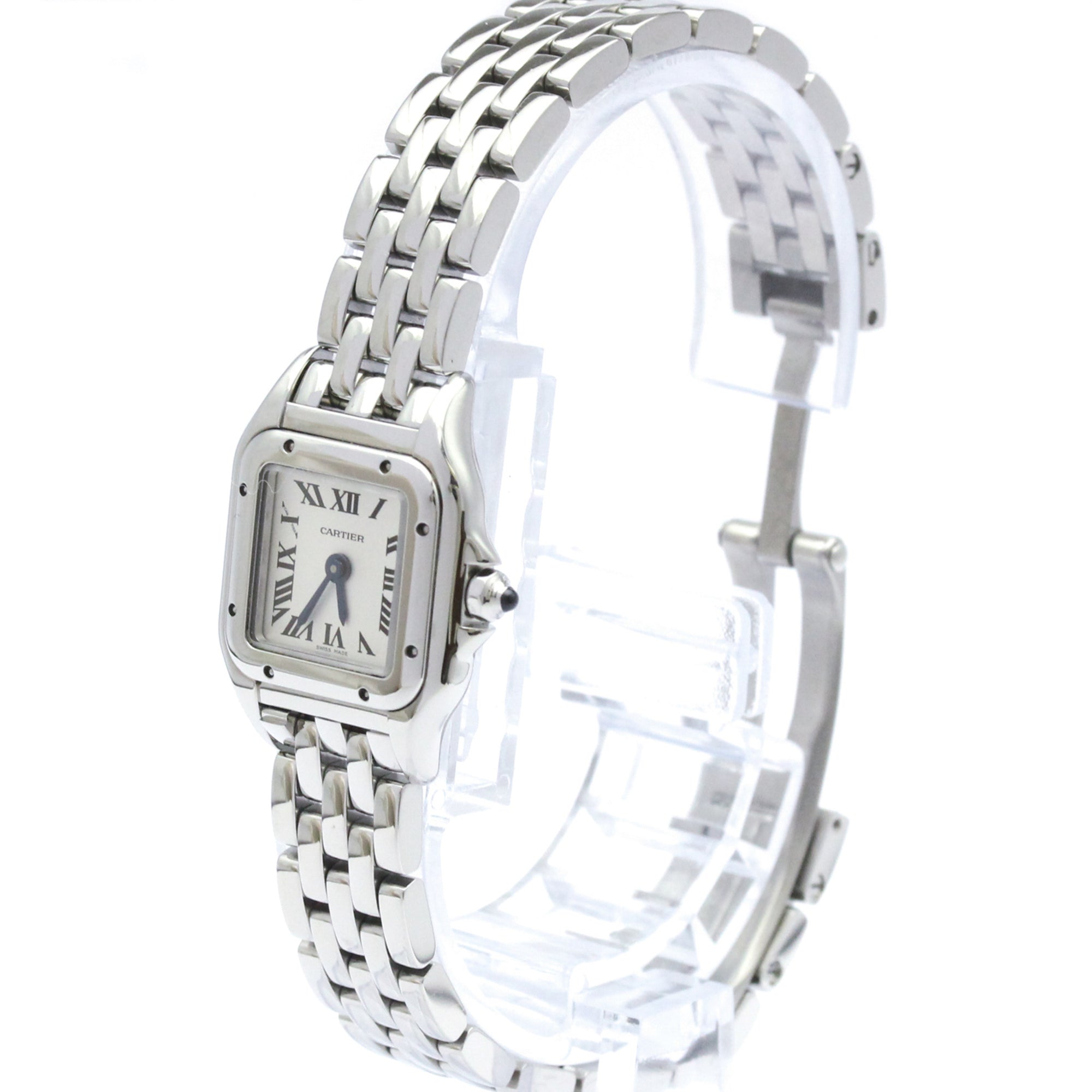 CARTIER Panthere SM Stainless Steel Quartz Ladies Watch WSPN0019 Polished — Very Good