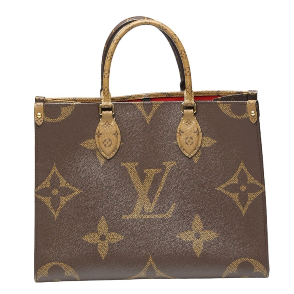 Louis Vuitton LOUIS VUITTON Bag Monogram On the Go MM Canvas M45321 Brown LV — Like New