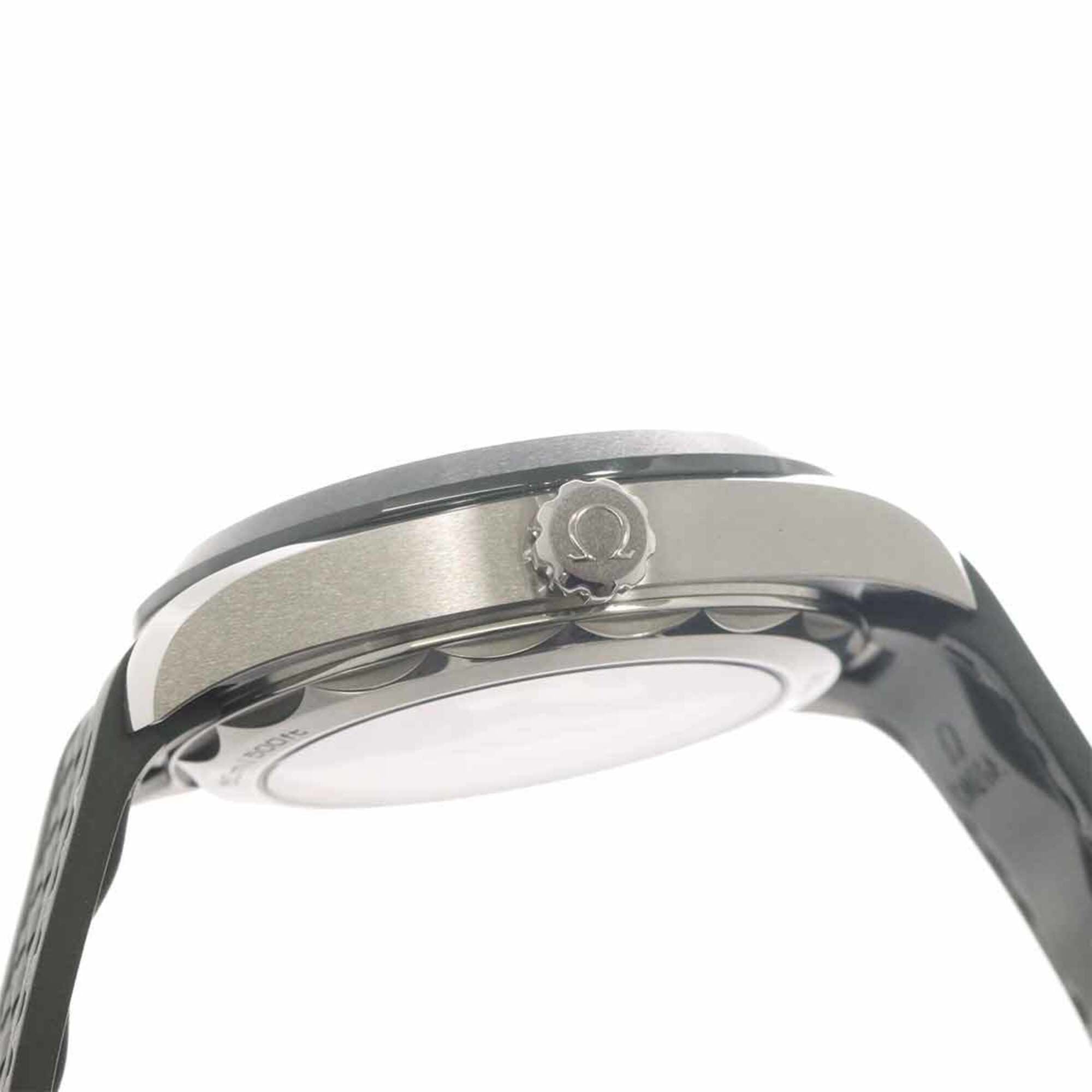 Omega Seamaster Aqua Terra GMT Worldtimer Master Co-Axial 220 32 43 22 10 001 Men's Watch Date Green Automatic — Like New