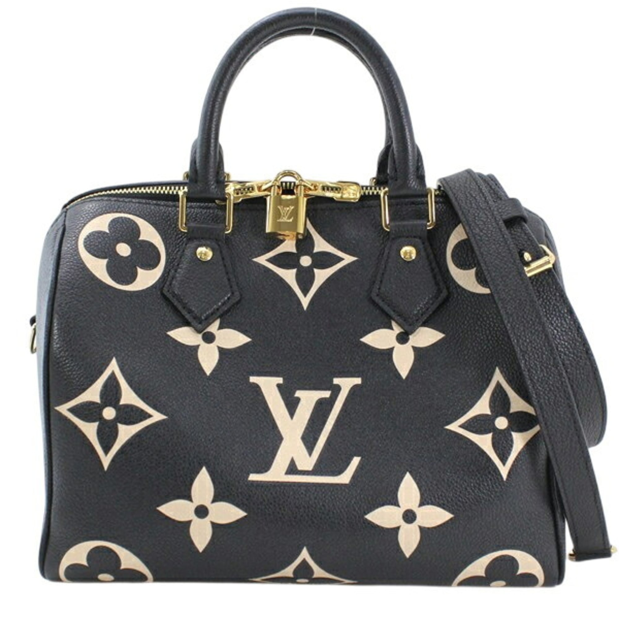 Louis Vuitton Speedy Bandoulière 25 Monogram Empreinte Leather M58947 Men's/Women's T6192 — Like New