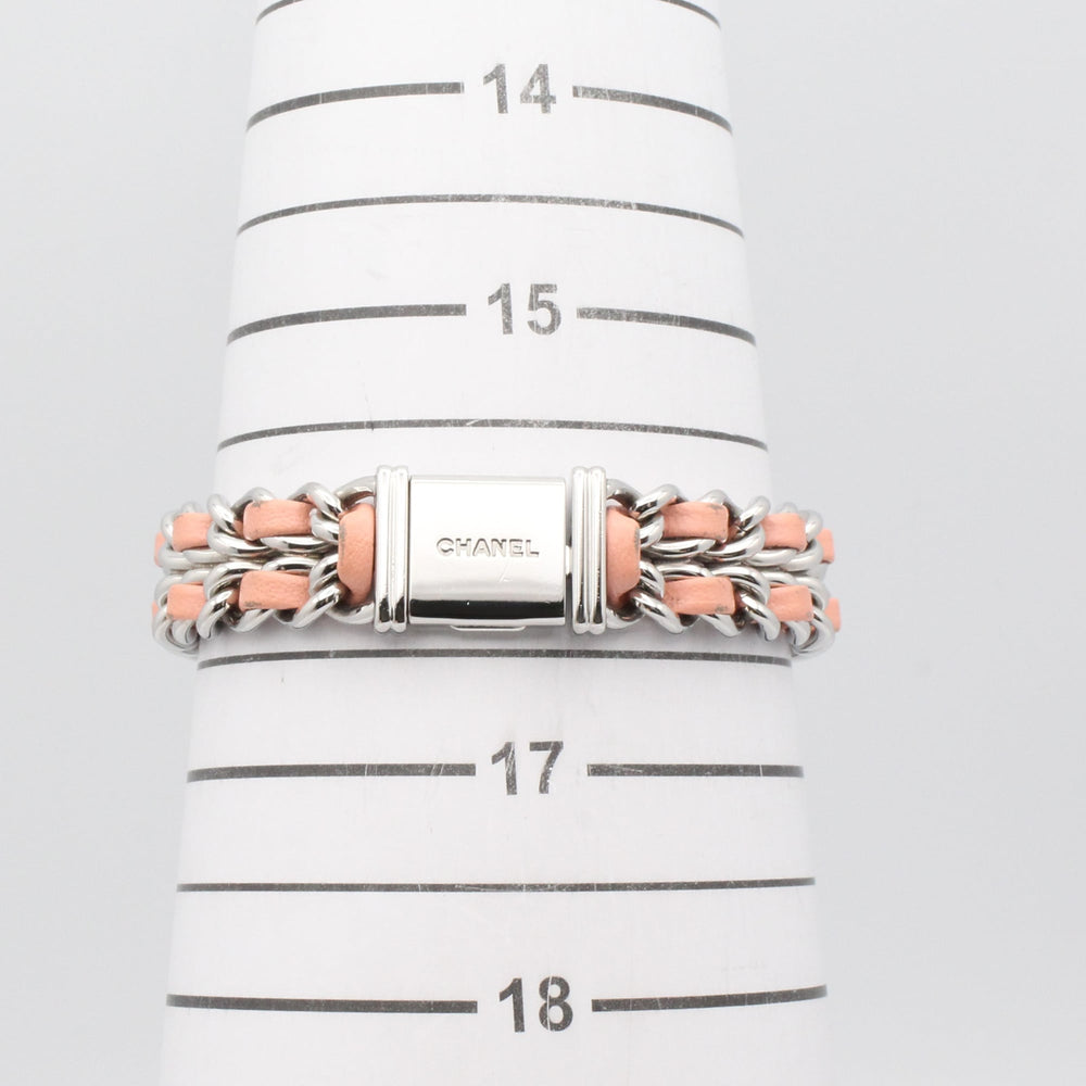 Chanel Première Rock Limited Edition (1200 pieces worldwide) Watch, Stainless Steel, Leather Strap, Women's, White with Shell, H6359 — Very Good