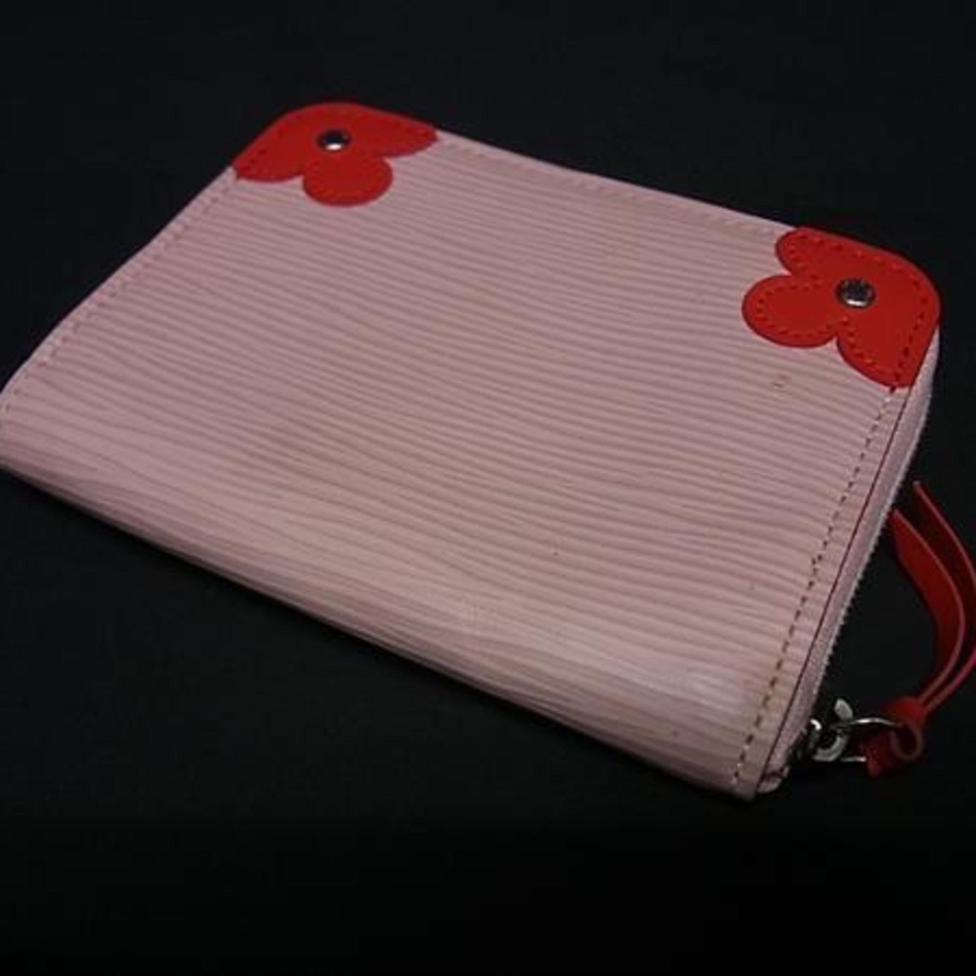 LOUIS VUITTON Louis Vuitton Zippy Coin Purse M62971 Rose Ballerine (Light Pink) Epi Leather for Women