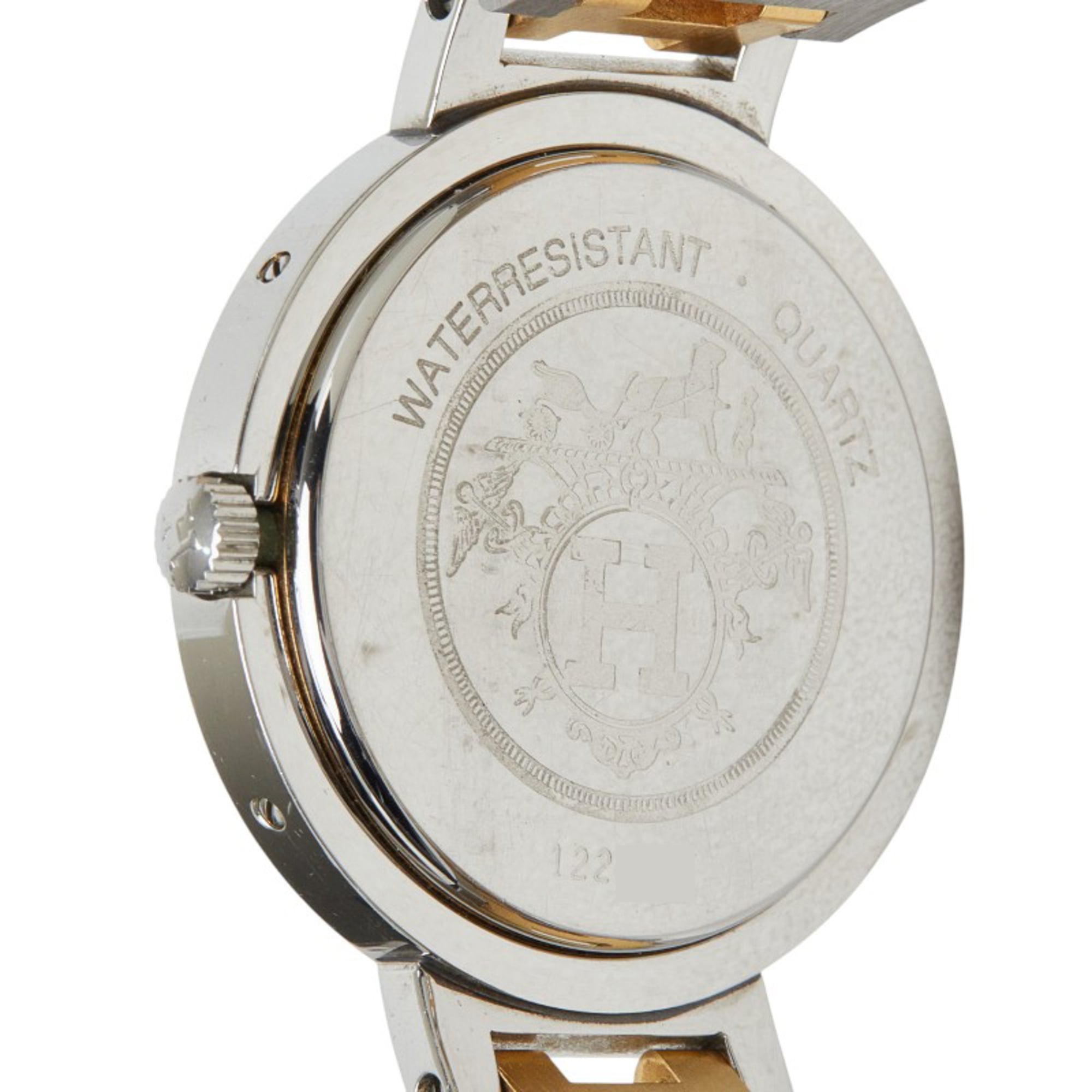 Hermes Clipper Watch CL3.440 Quartz Beige Dial Stainless Steel Men's HERMES — Good