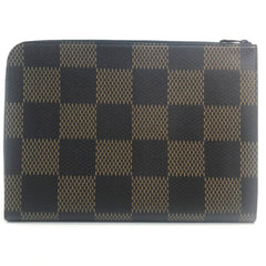 LOUIS VUITTON N60390 Damier Giant Pochette Jour NIGO collaboration clutch bag canvas men's Ebene brown — New - Store Return