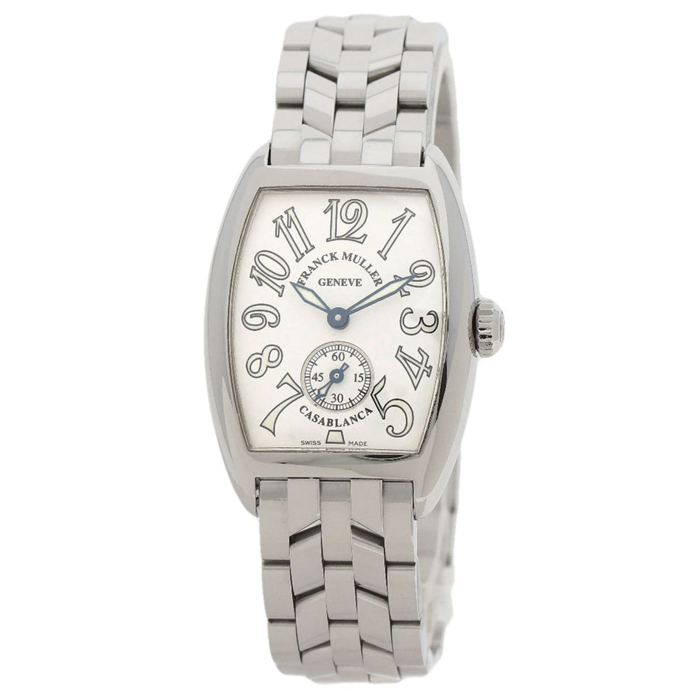 Franck Muller 1750S6 Tonneau Curvex Watch Stainless Steel SS Ladies FRANCK MULLER — Very Good