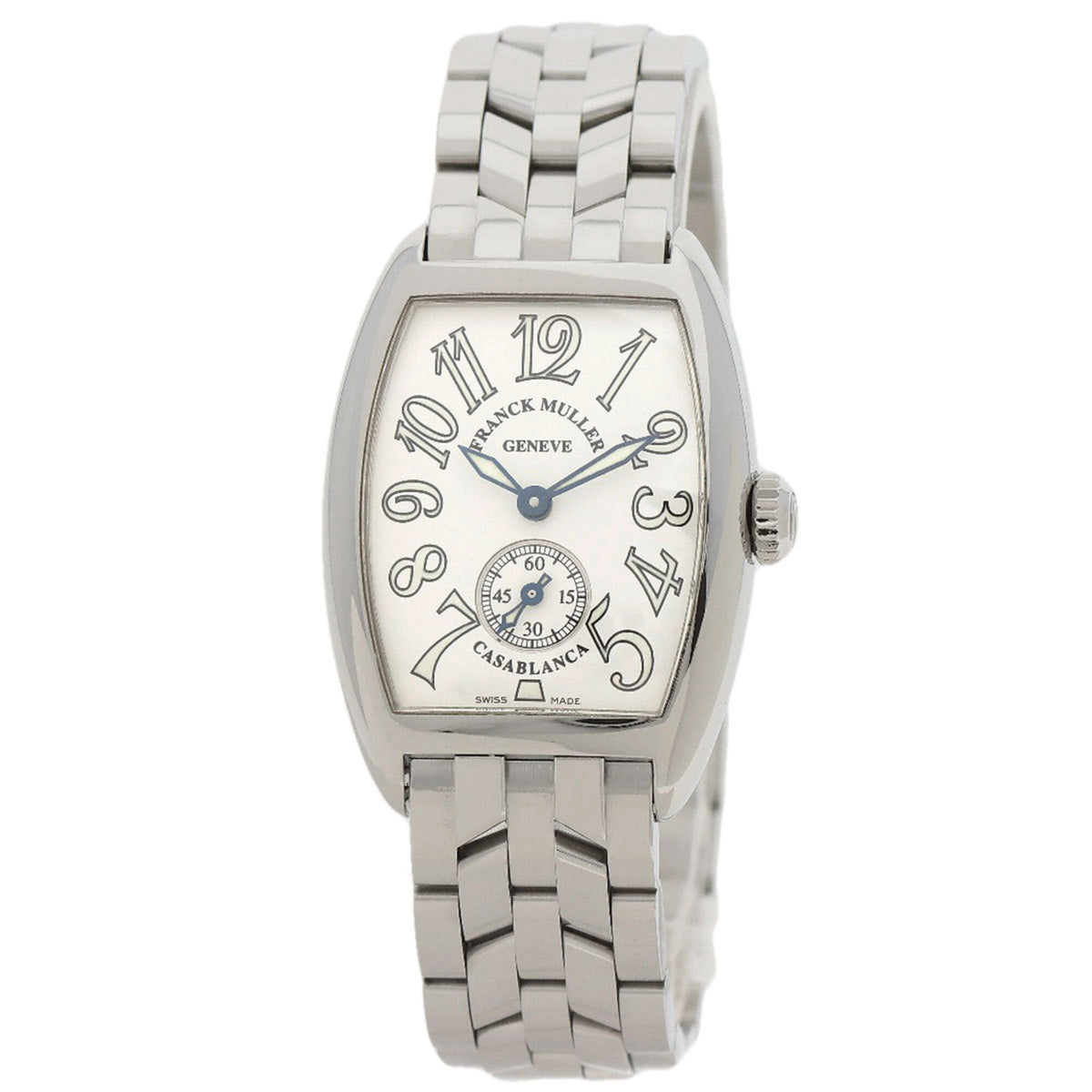 Franck Muller 1750S6 Tonneau Curvex Watch Stainless Steel SS Ladies FRANCK MULLER — Very Good