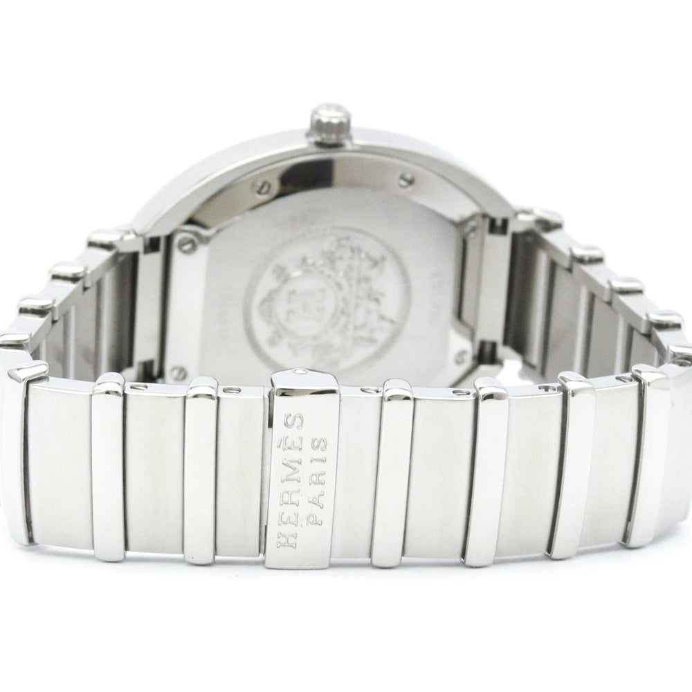 HERMES Espace Stainless Steel Quartz Ladies Watch ES1.210 Polished — Very Good