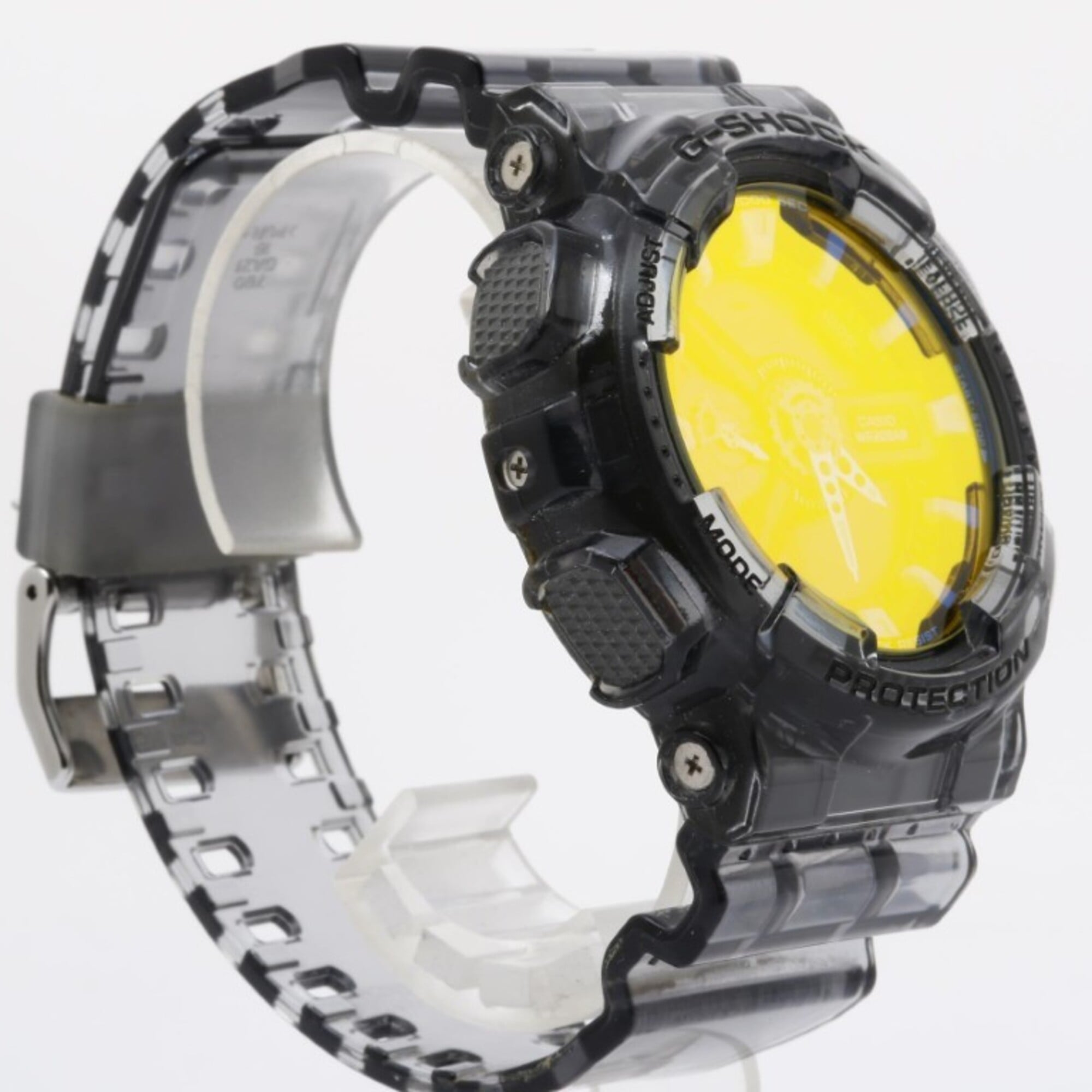 CASIO G-SHOCK ANALOG-DIGITAL 110 SERIES GA-110TLS-8AJF Gradient Clear Black Resin Men's Watch — Good