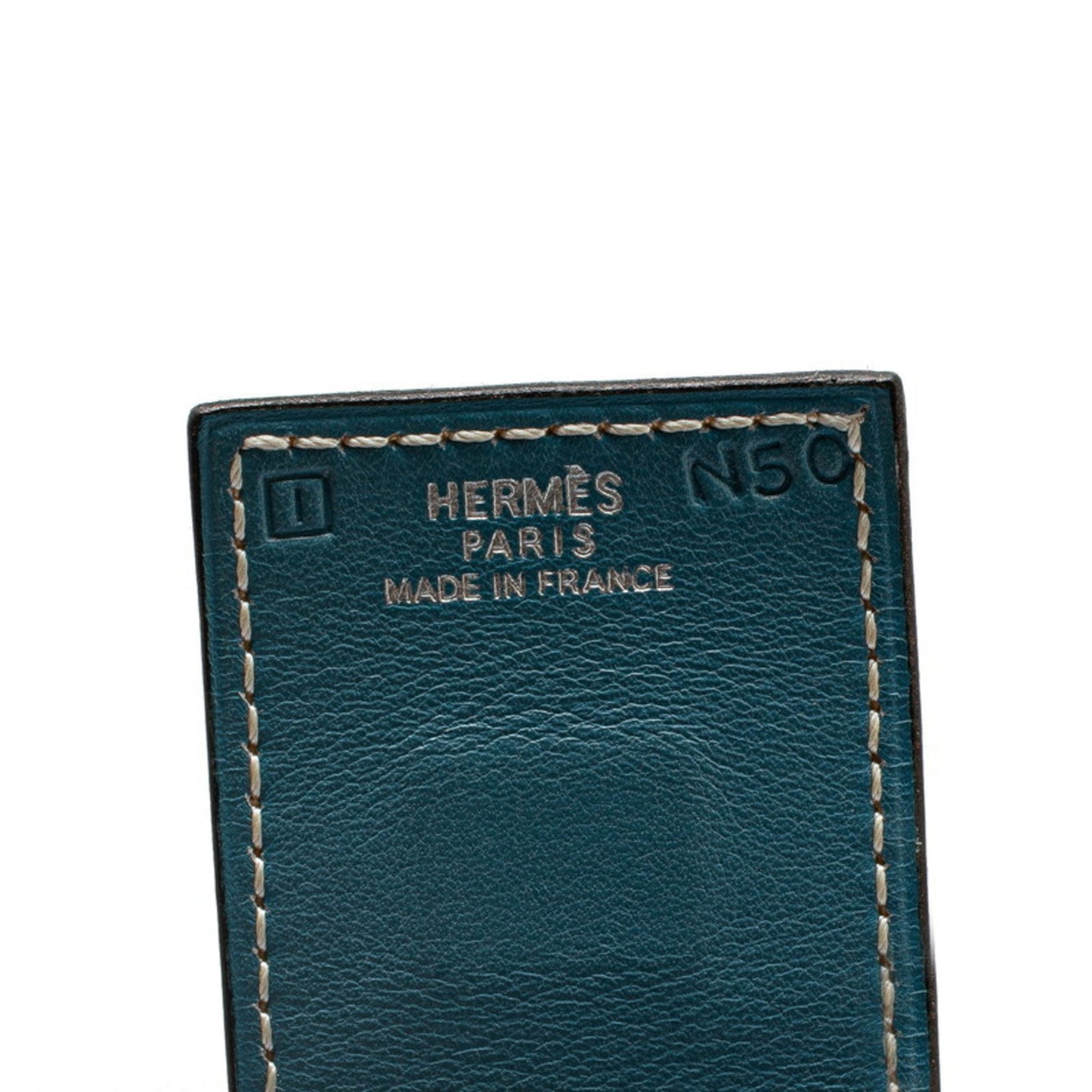 Hermès Sac a Depeche Bracelet, Blue, Barenia, Women's, HERMES