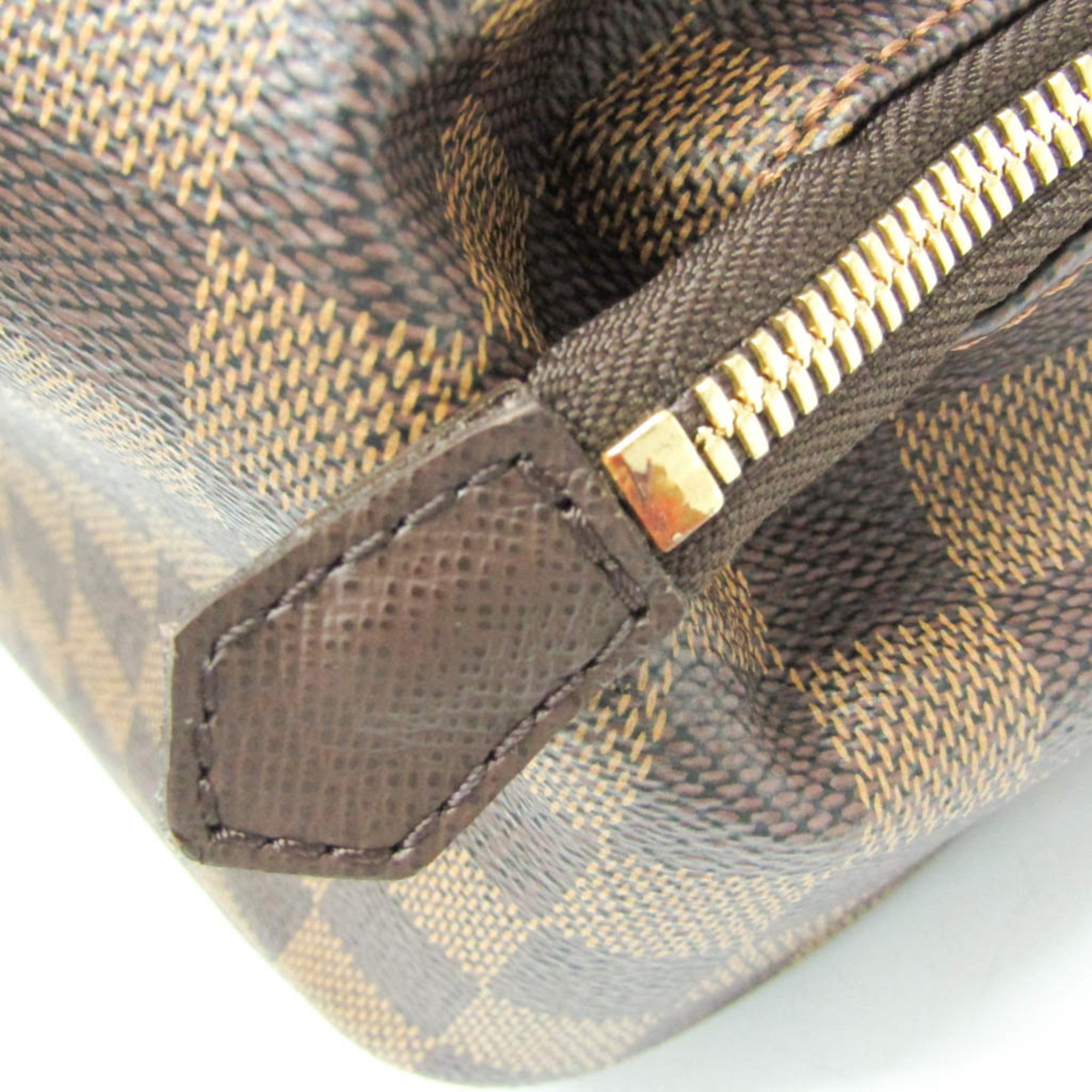 Louis Vuitton Damier Belem MM N51174 Women's Shoulder Bag Brown,Ebene — Like New