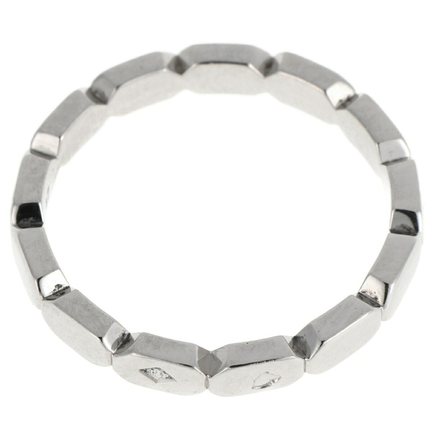 CHANEL Premiere Promes 2P Diamond Ring Pt950 Platinum L-157521