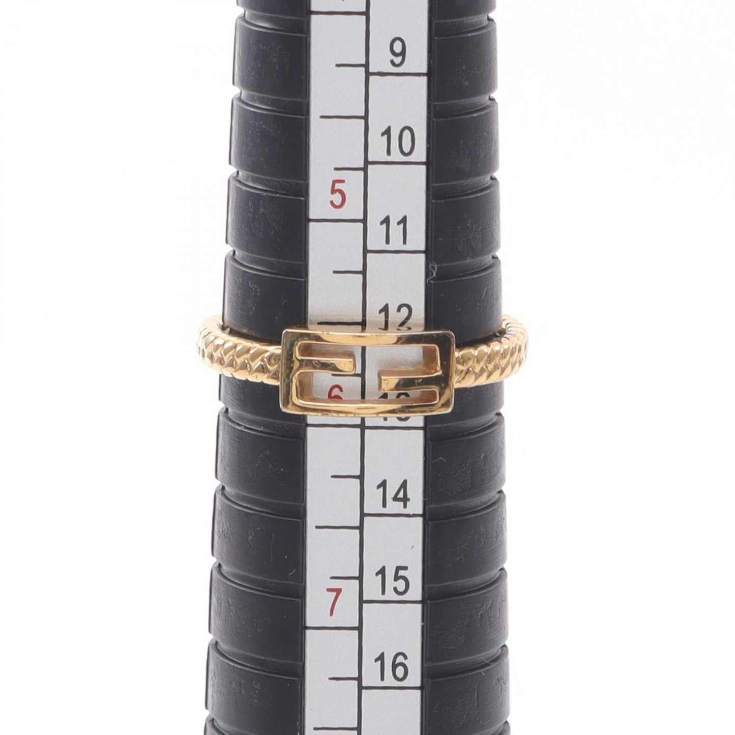 Fendi Bucket Ring, Gold-Plated, Women's, GP (Gold-Plated)