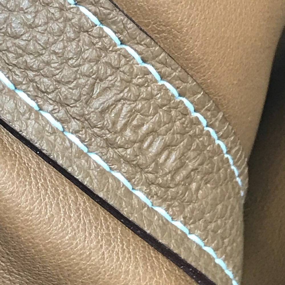 HERMES Sac 24, and Van Quatre 29 bags, 2-way handbags shoulder Togo, men's women's, gold, like new — Like New