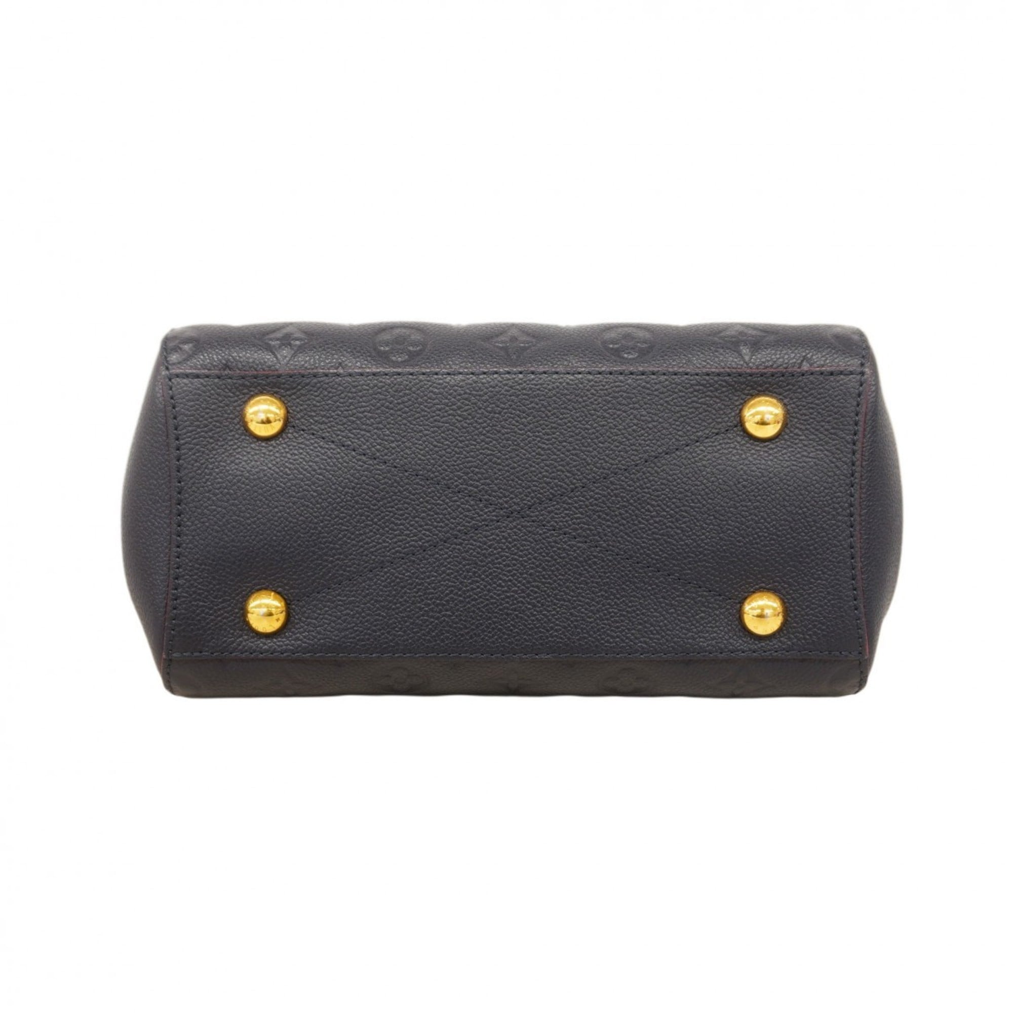 Louis Vuitton Monogram Empreinte Montaigne BB Handbag M42747 Marine Rouge 2-Way Bag for Women P2317302