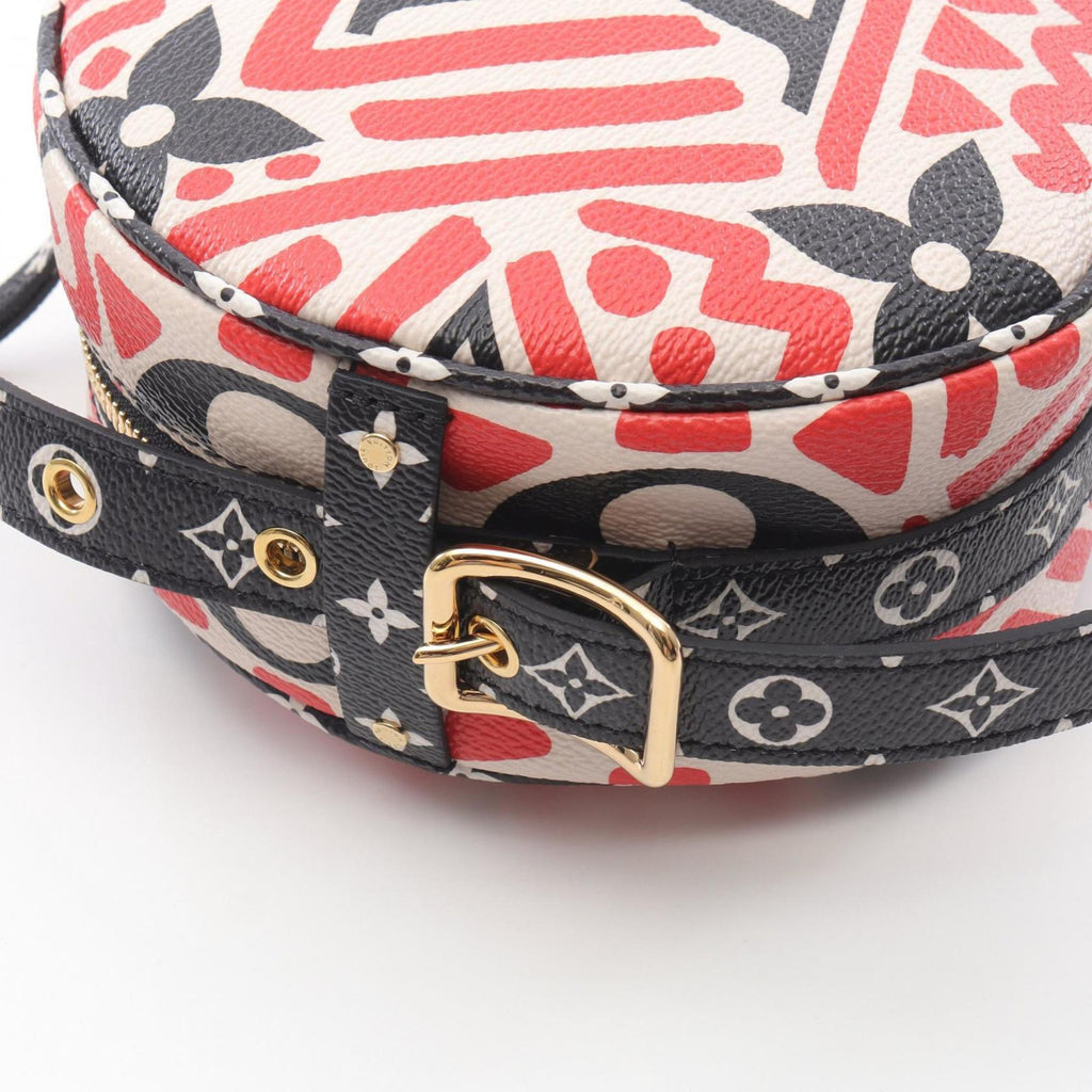 Louis Vuitton LV Crafty Boite Chapeau Souple Shoulder Bag in Coated Canvas Monogram Giant, Women's, Red, Black, and Multicolor, M45366