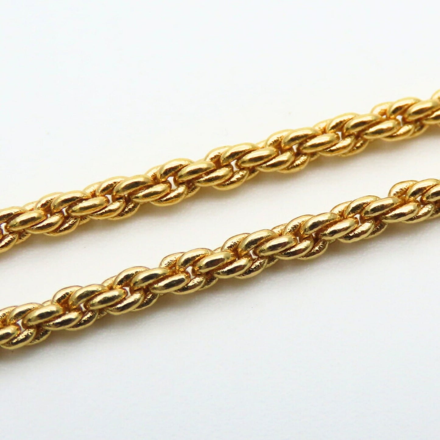 Christian Dior Necklace Emblem Metal Gold GP Plated Women's