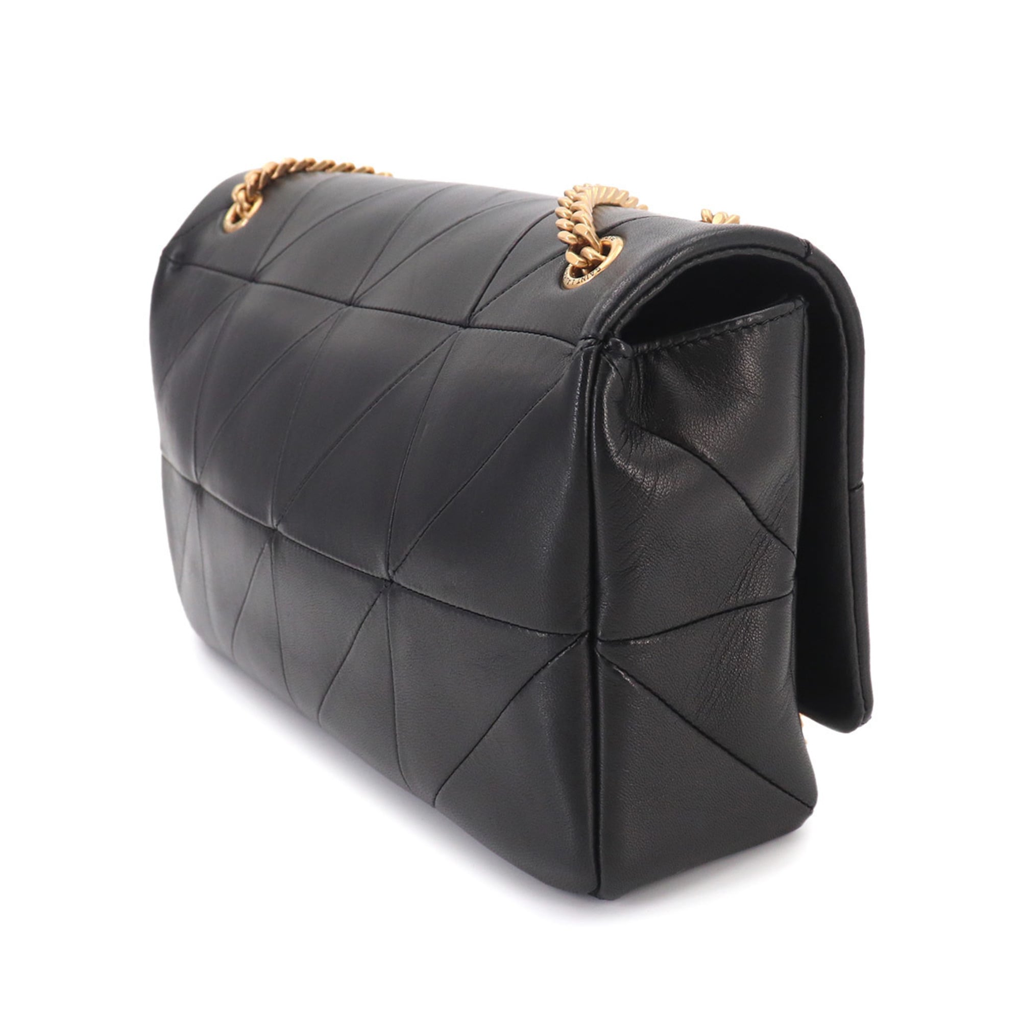 Saint Laurent Jamie Chain Shoulder Handbag, Leather, Black, 515821 — Like New