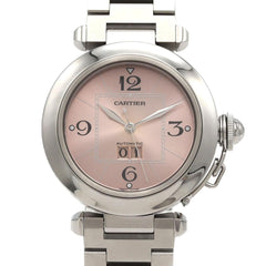 Cartier Pasha C Grande Date W31058M7 Stainless Steel Automatic Watch — Very Good
