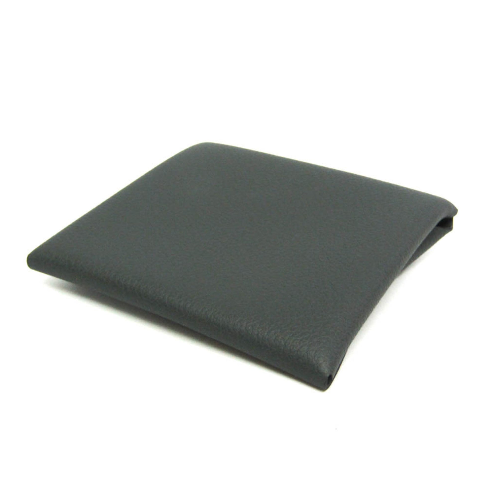 Hermes Bastia Men,Women  Evercolor Leather Coin Purse/coin Case Gray